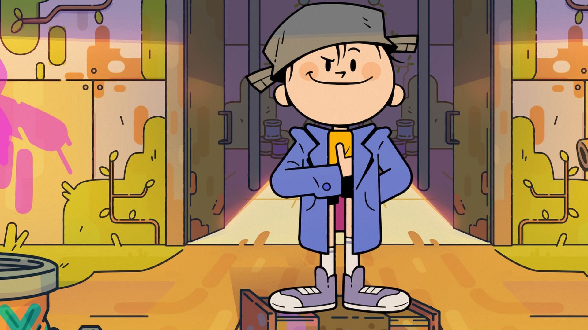 The Nutty Boy background