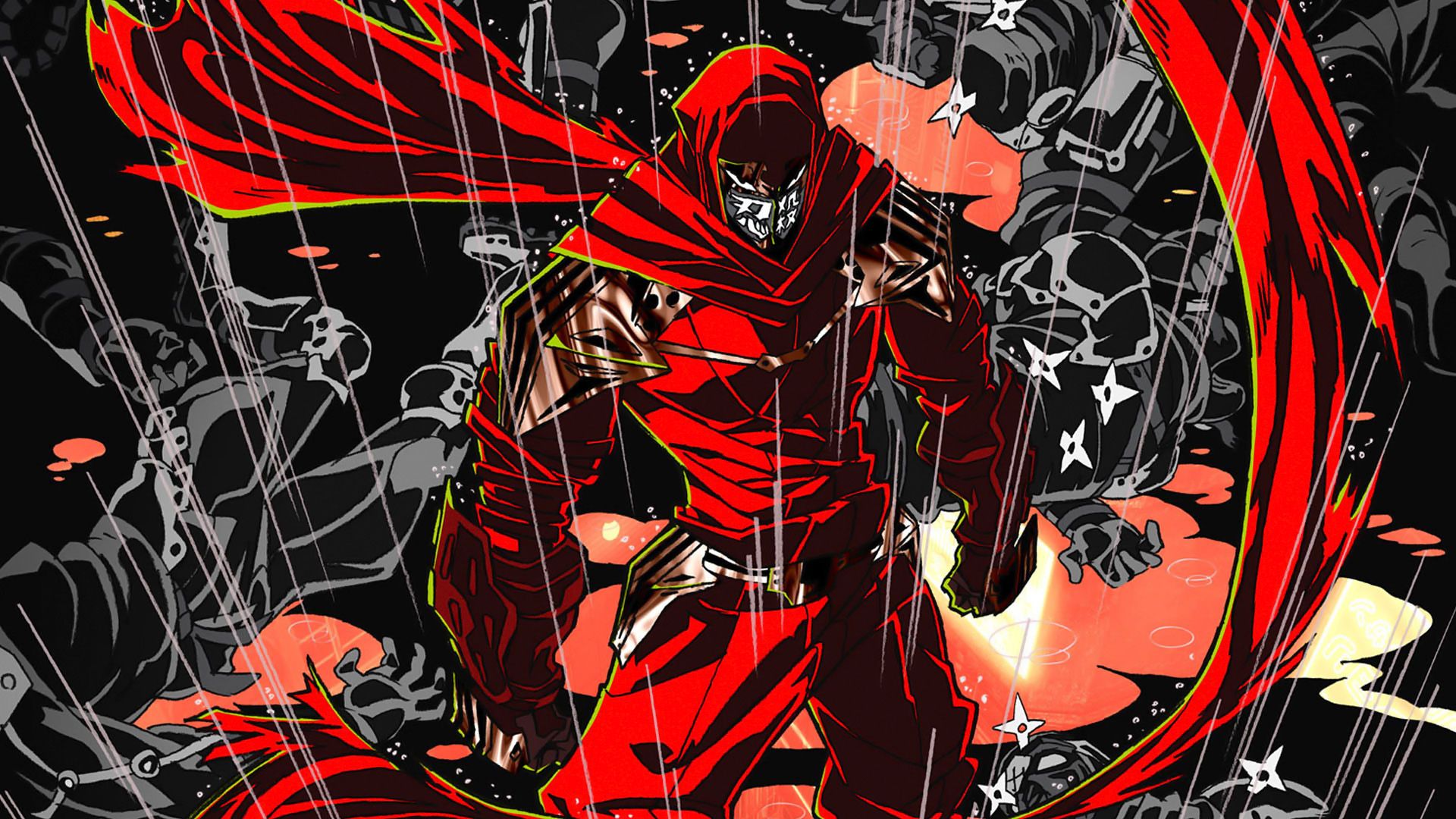 Ninja Slayer background