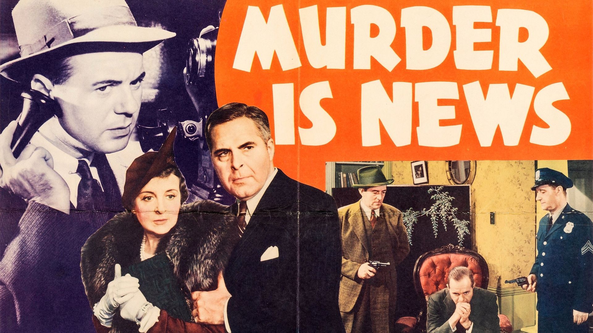 Murder Is News background