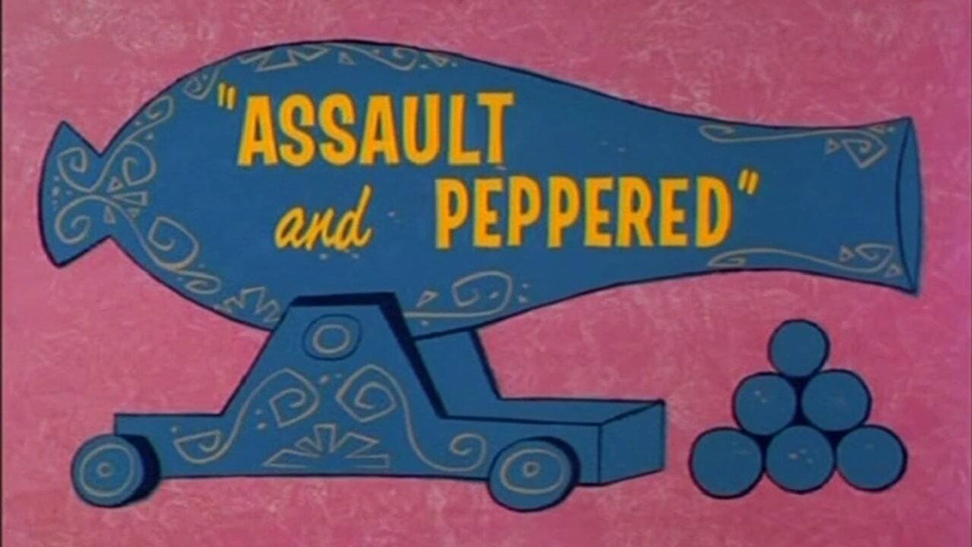 Assault and Peppered background