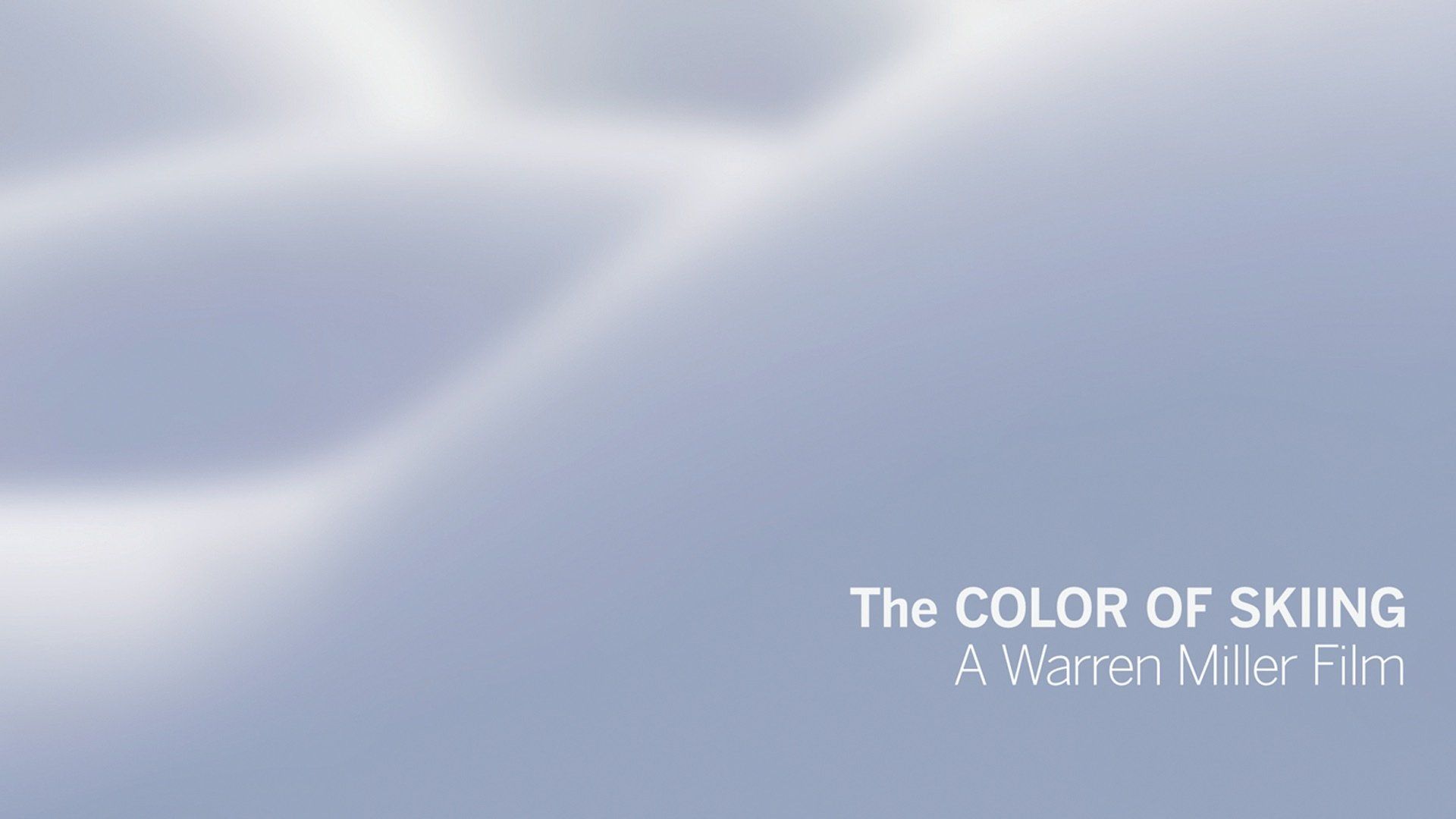 Color of Skiing background