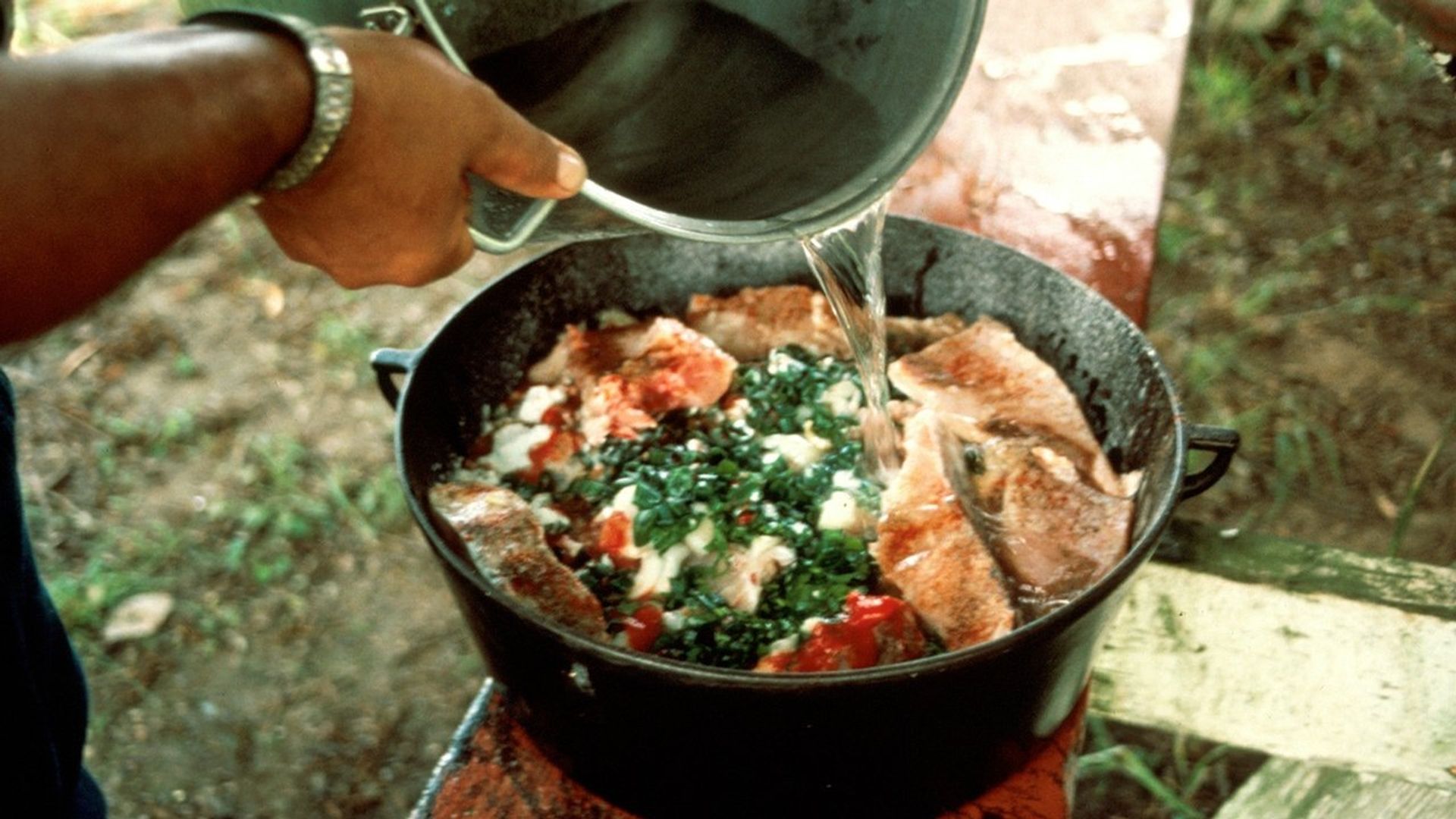 Yum, Yum, Yum! A Taste of the Cajun and Creole Cooking of Louisiana background