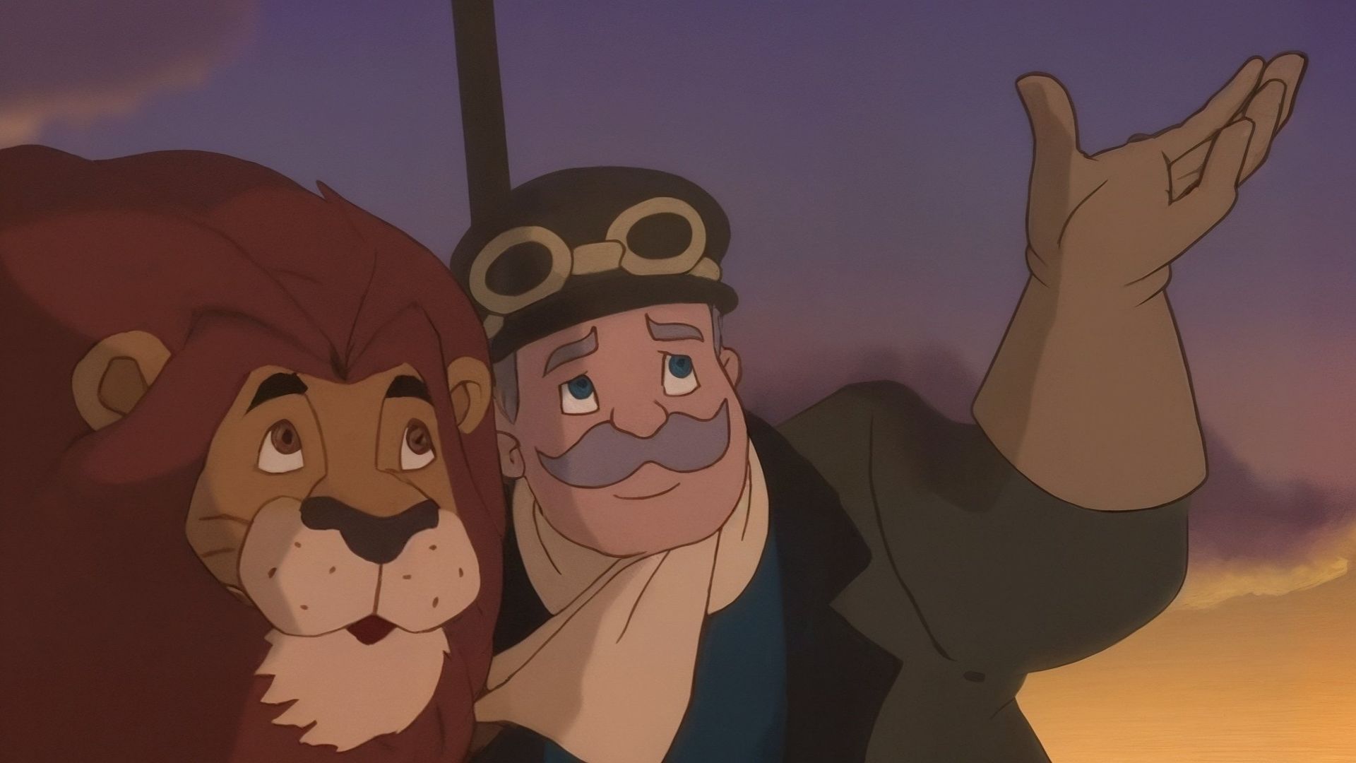 Lion of Oz background