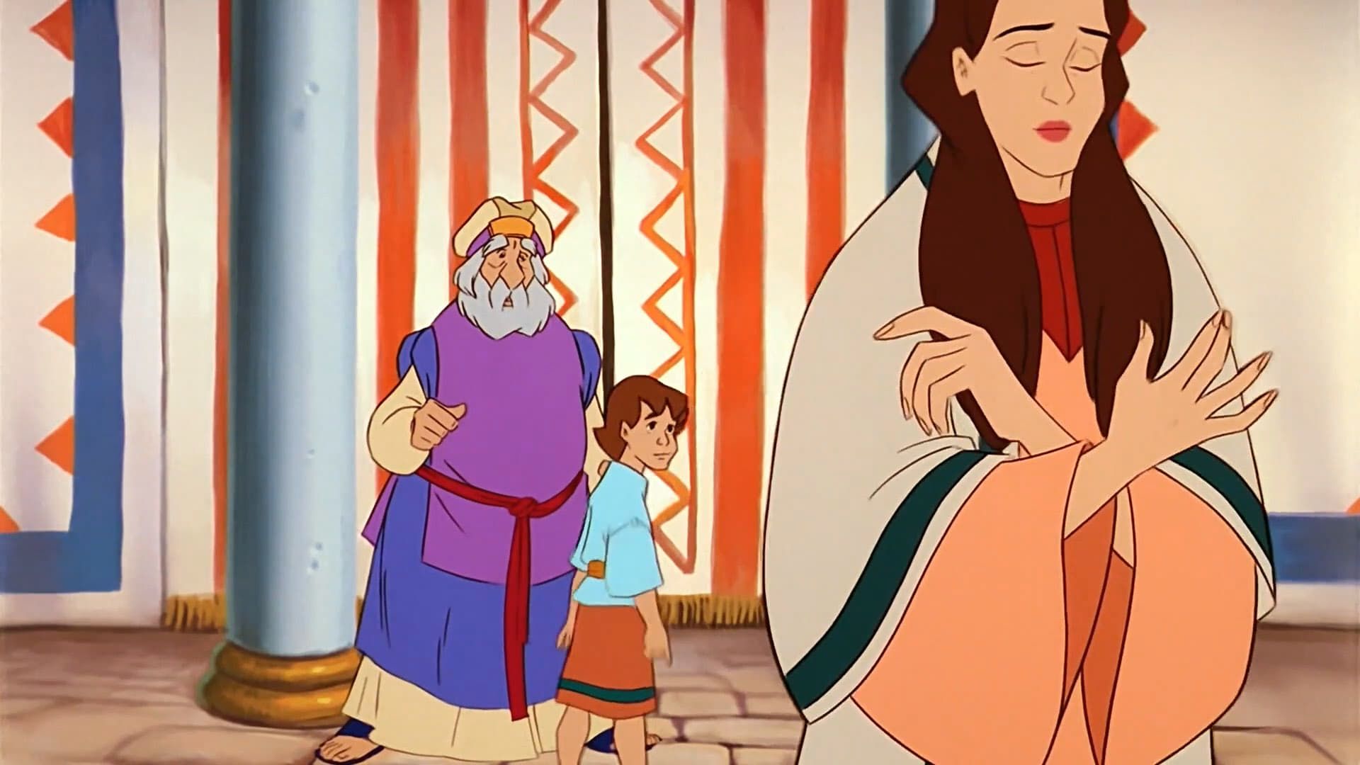Animated Stories from the Bible background