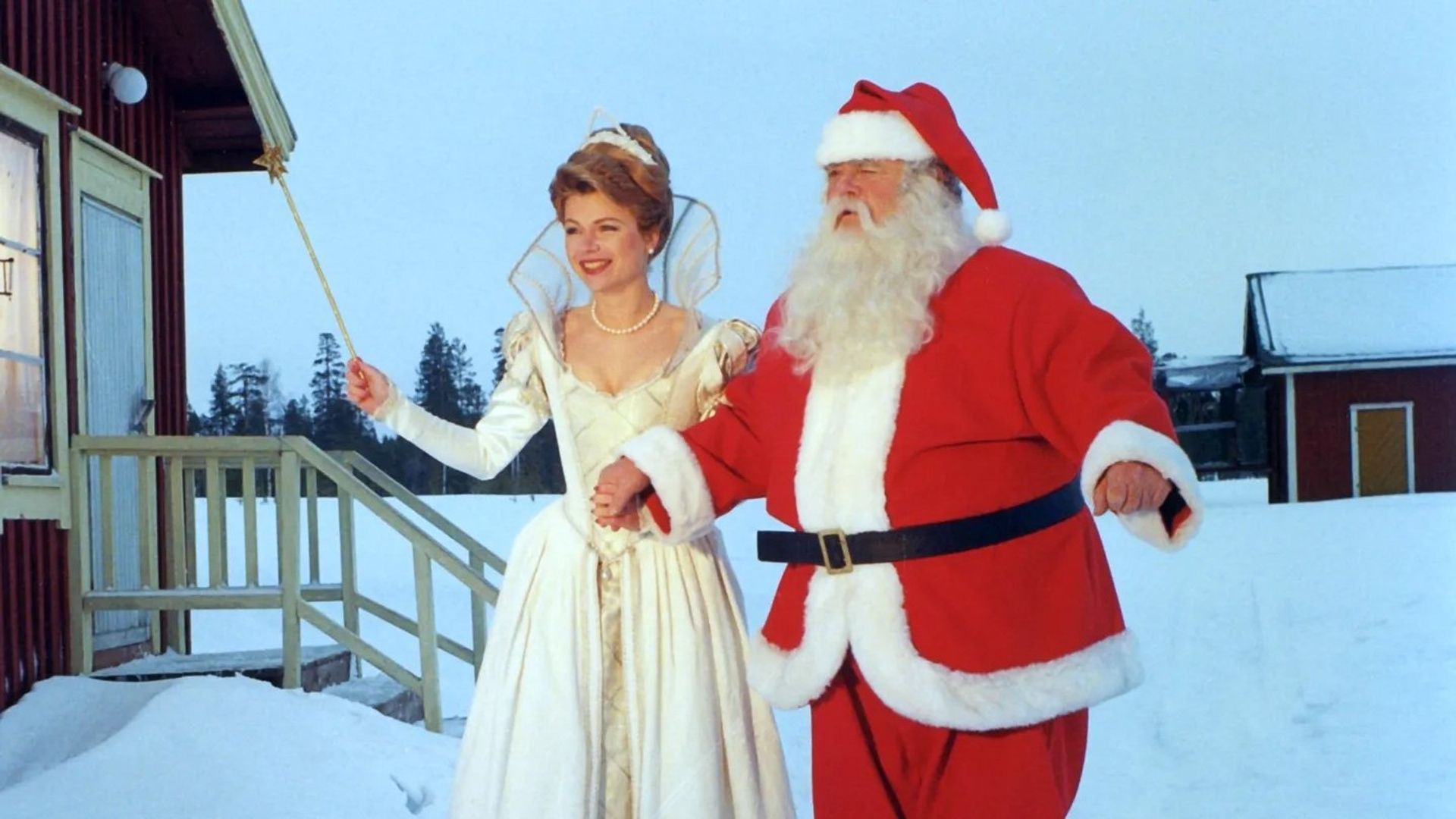 J'ai rencontré le Père Noël background