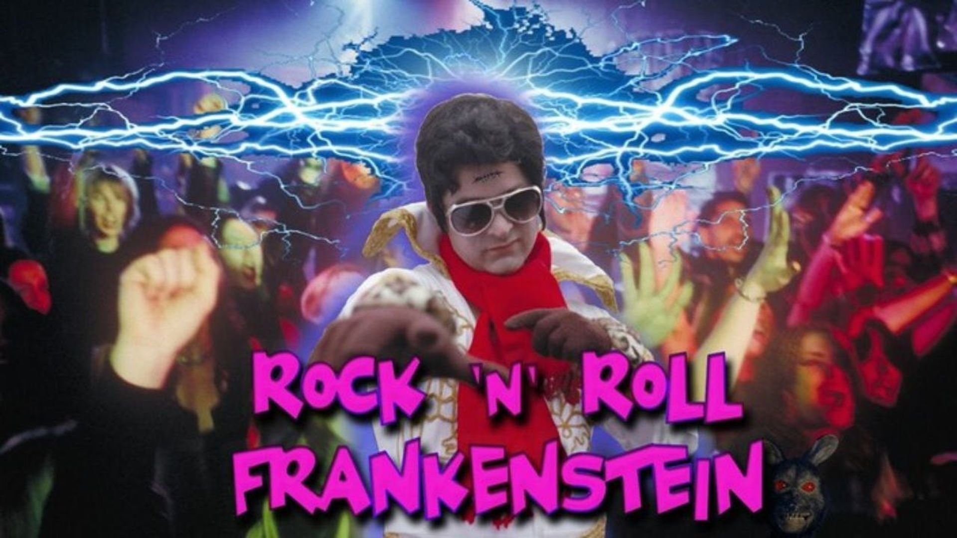 Rock 'n' Roll Frankenstein background