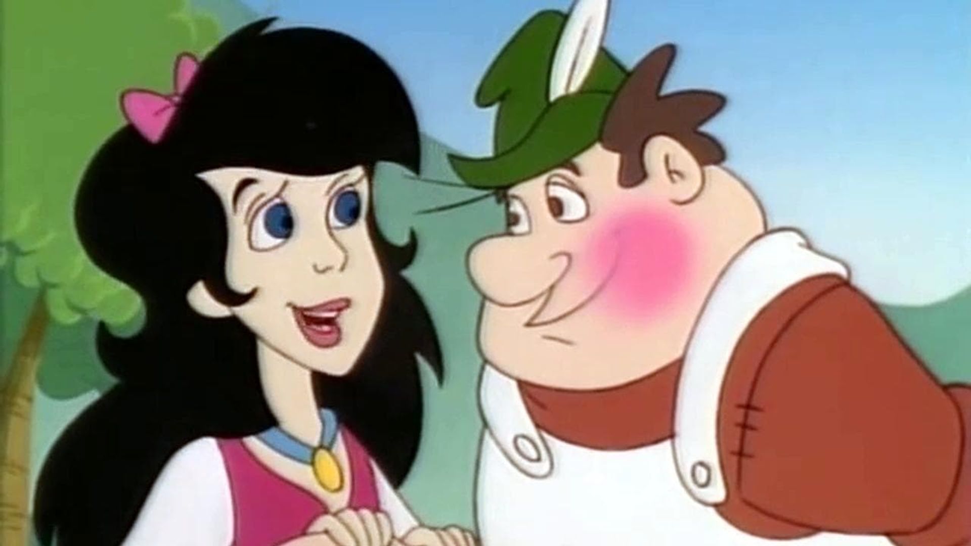 Snow White and the Magic Mirror background