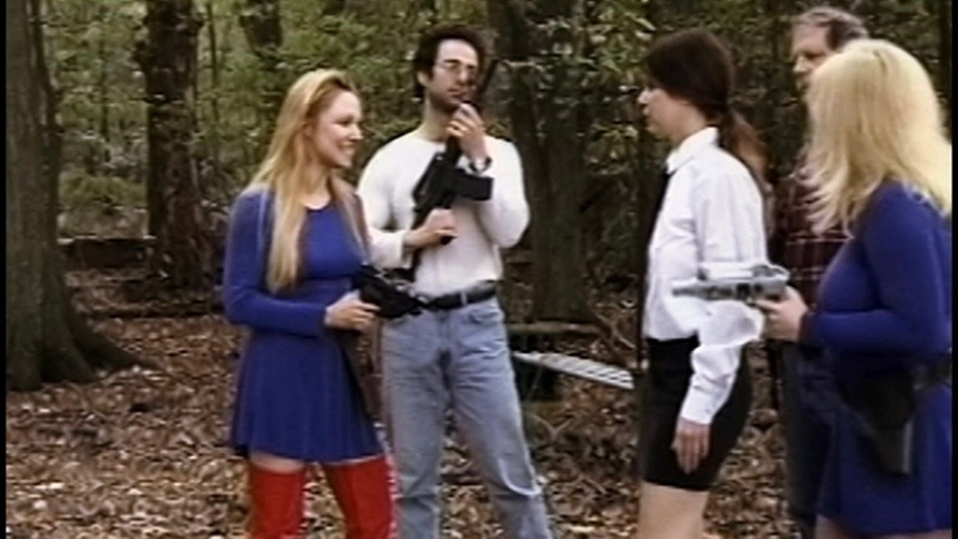 Female Mercenaries on Zombie Island background