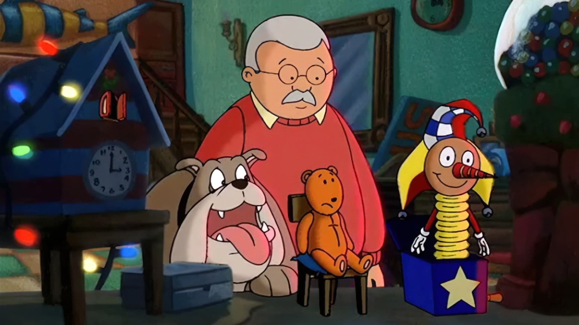 The Tangerine Bear: Home in Time for Christmas! background