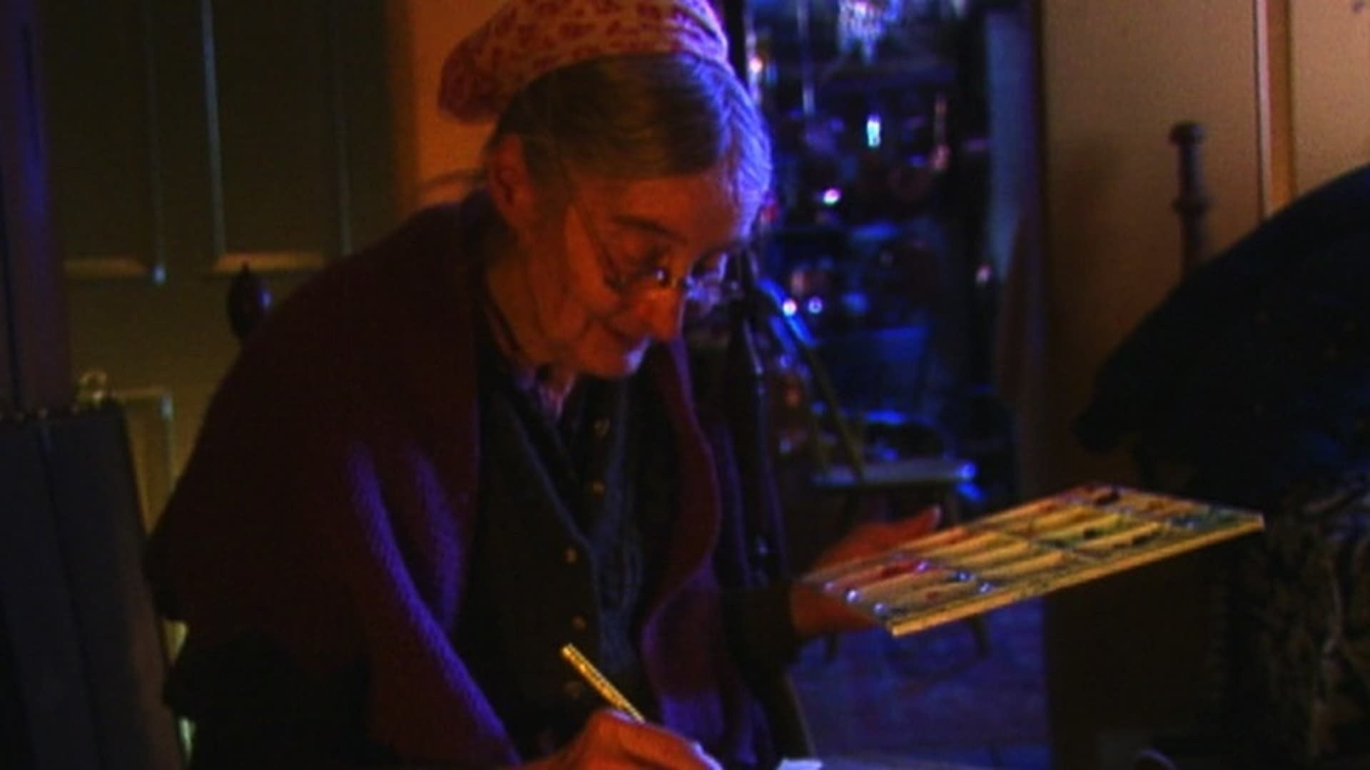 Take Peace! A Corgi Cottage Christmas with Tasha Tudor background