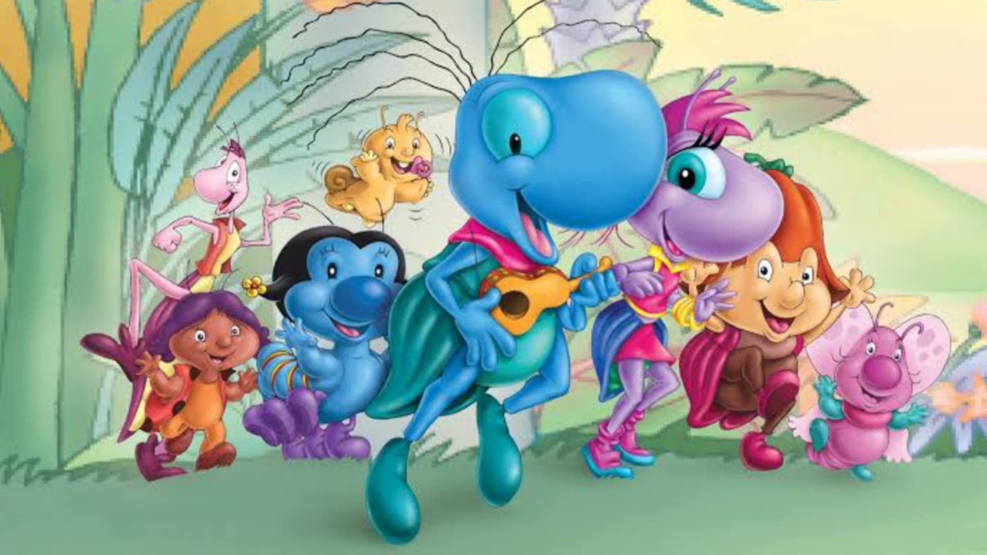 O Grilo Feliz background