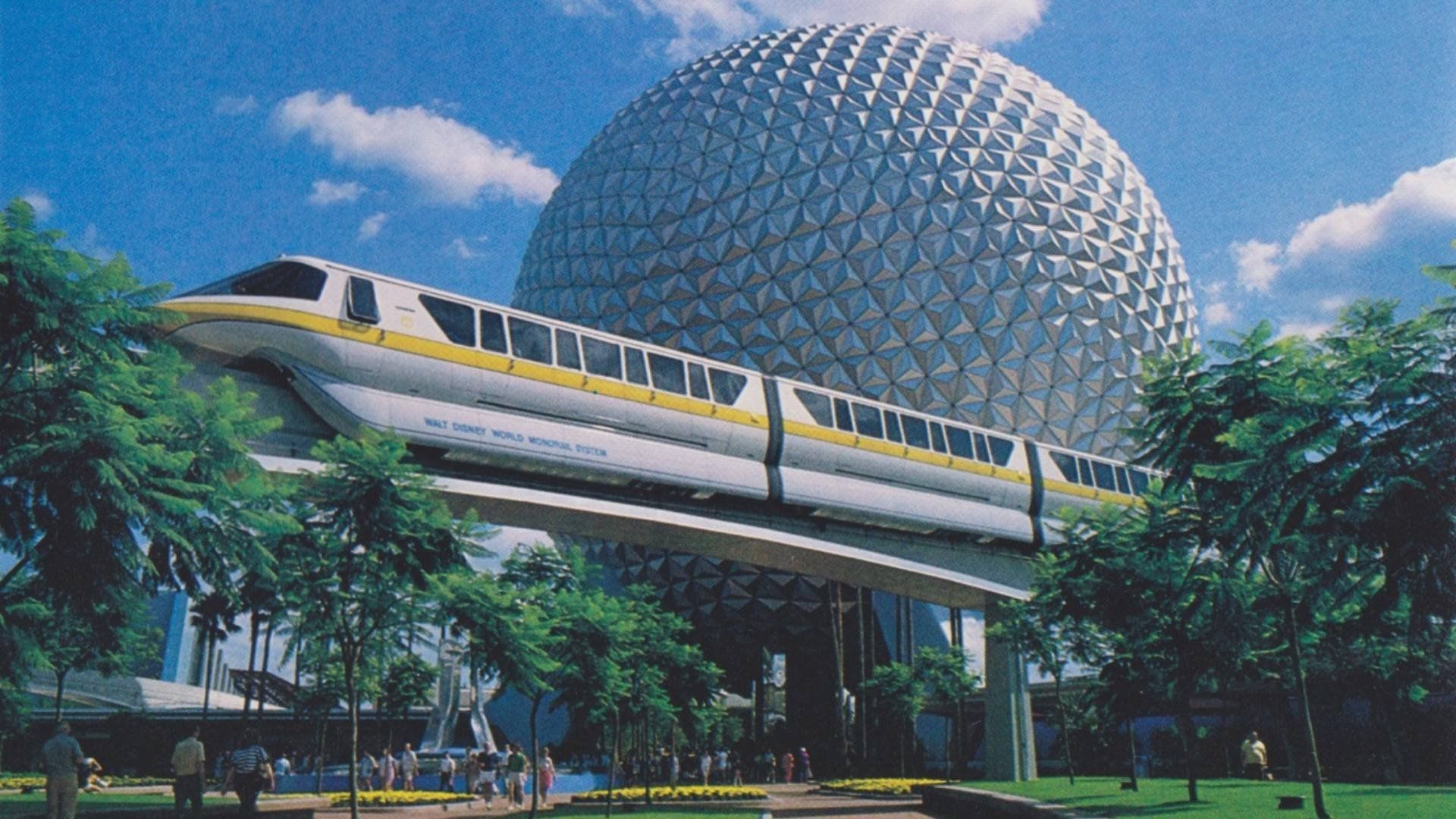 Walt Disney World EPCOT Center: A Souvenir Program background