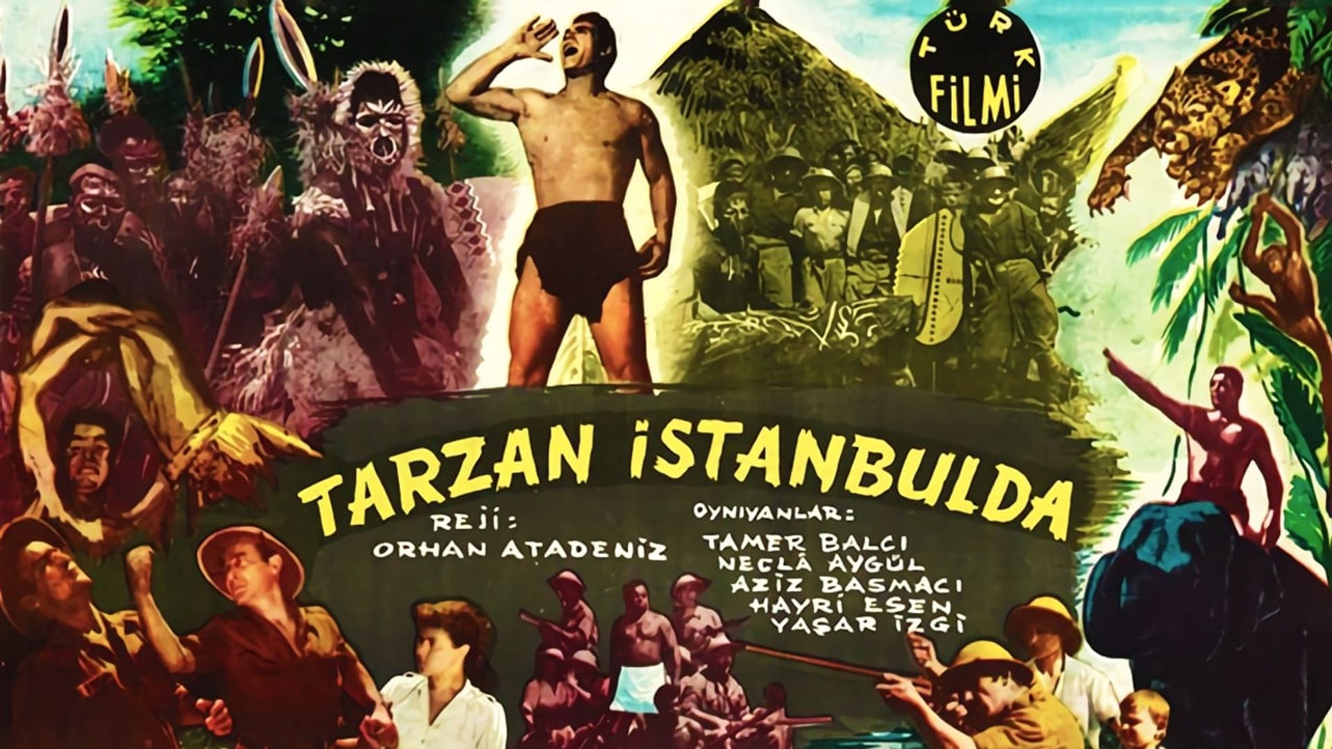 Tarzan in Istanbul background