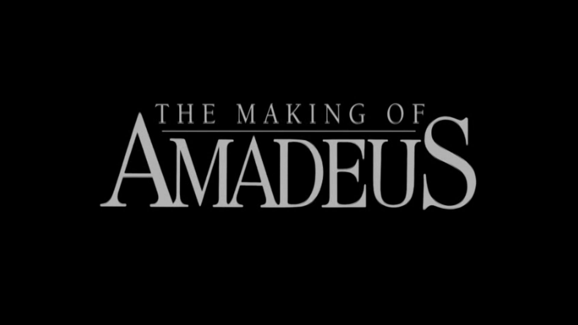 The Making of 'Amadeus' background