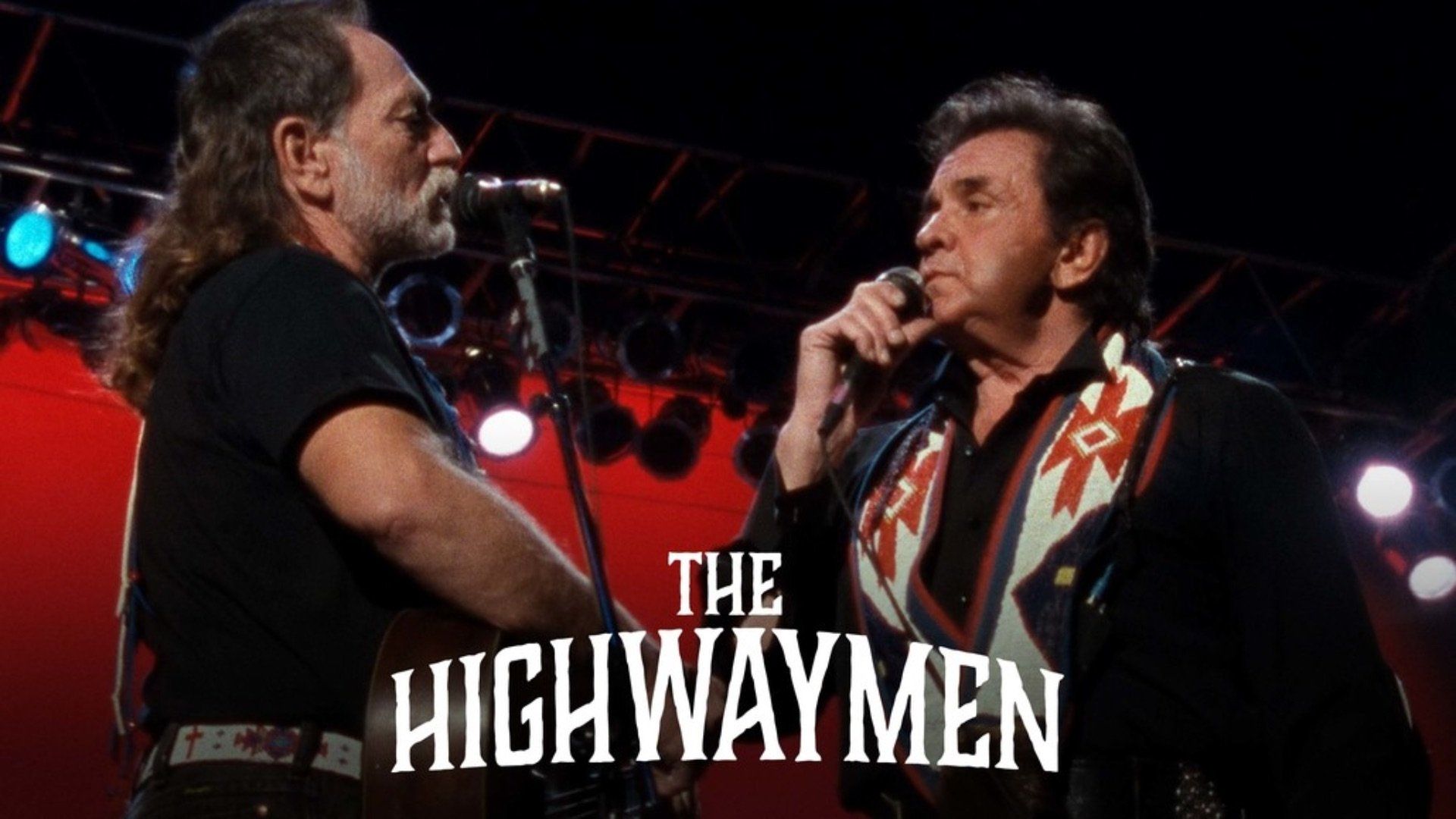 Highwaymen Live!!! background