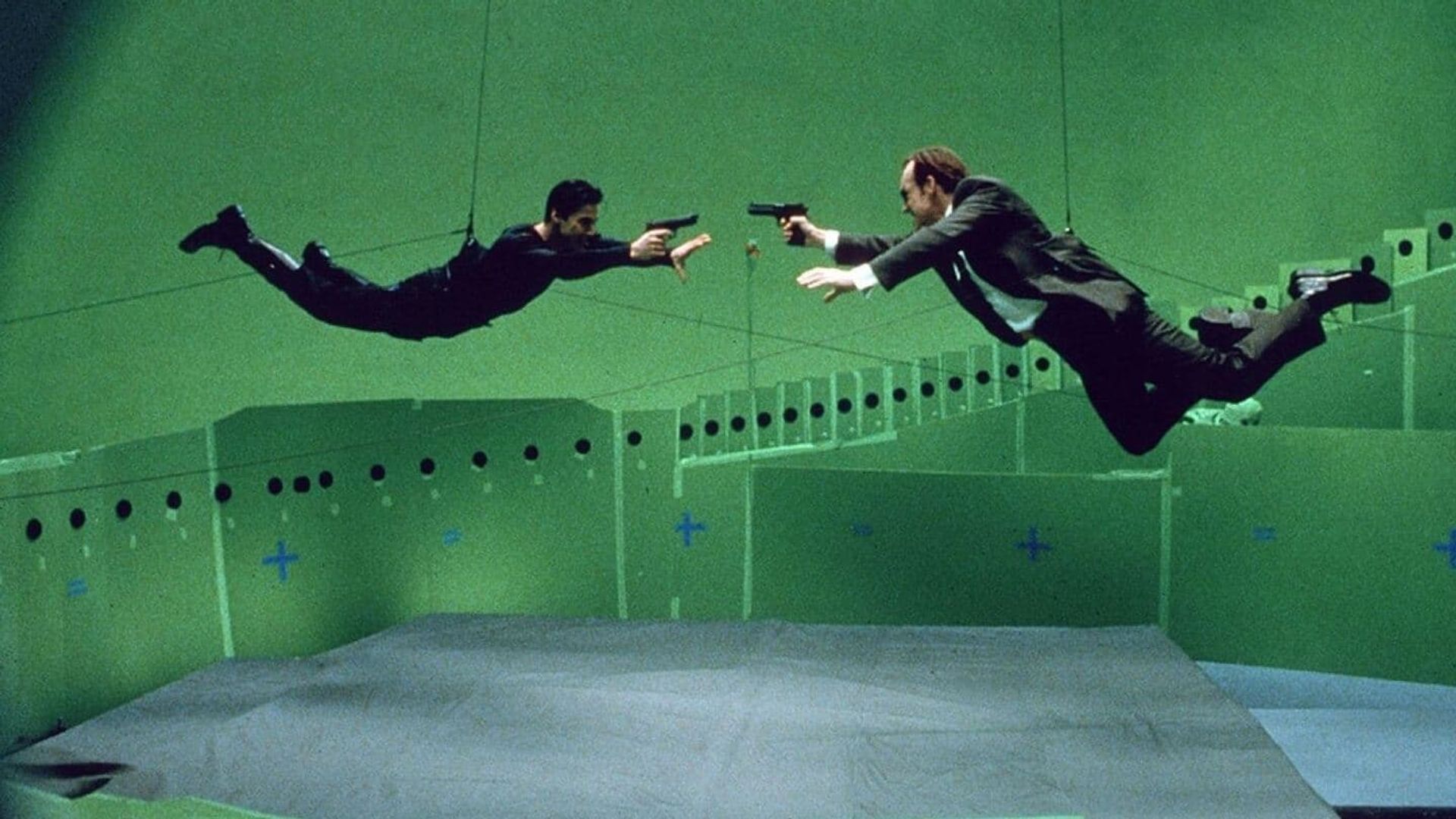 Making 'The Matrix' background