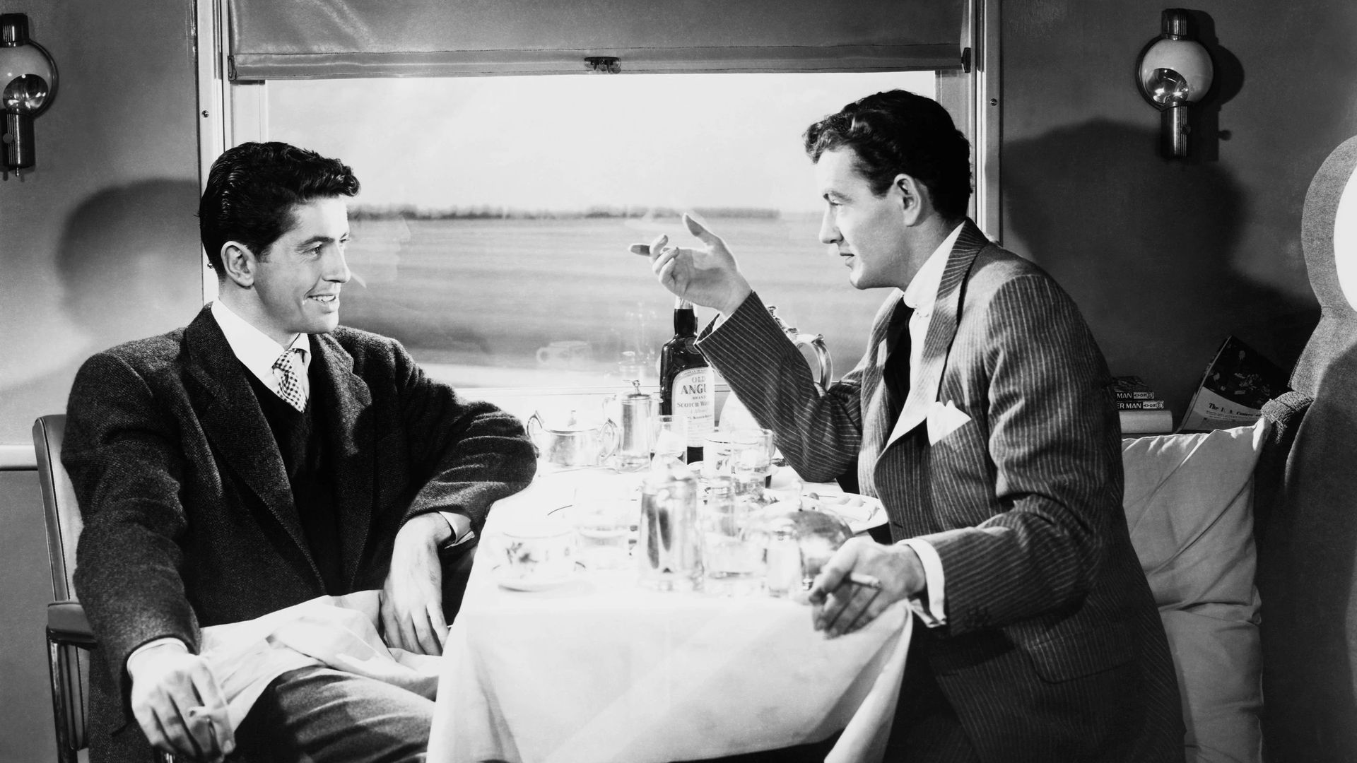 Strangers on a Train: A Hitchcock Classic background