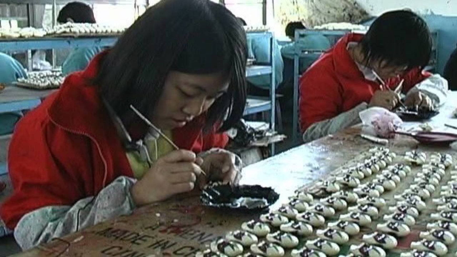 Mardi Gras: Made in China background