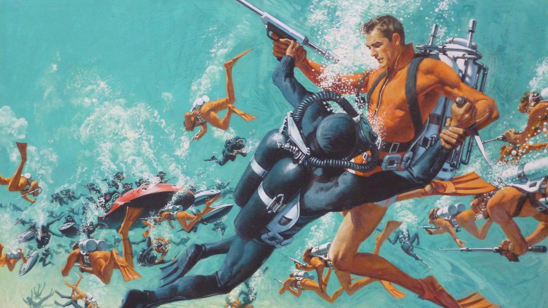 The Incredible World of James Bond background