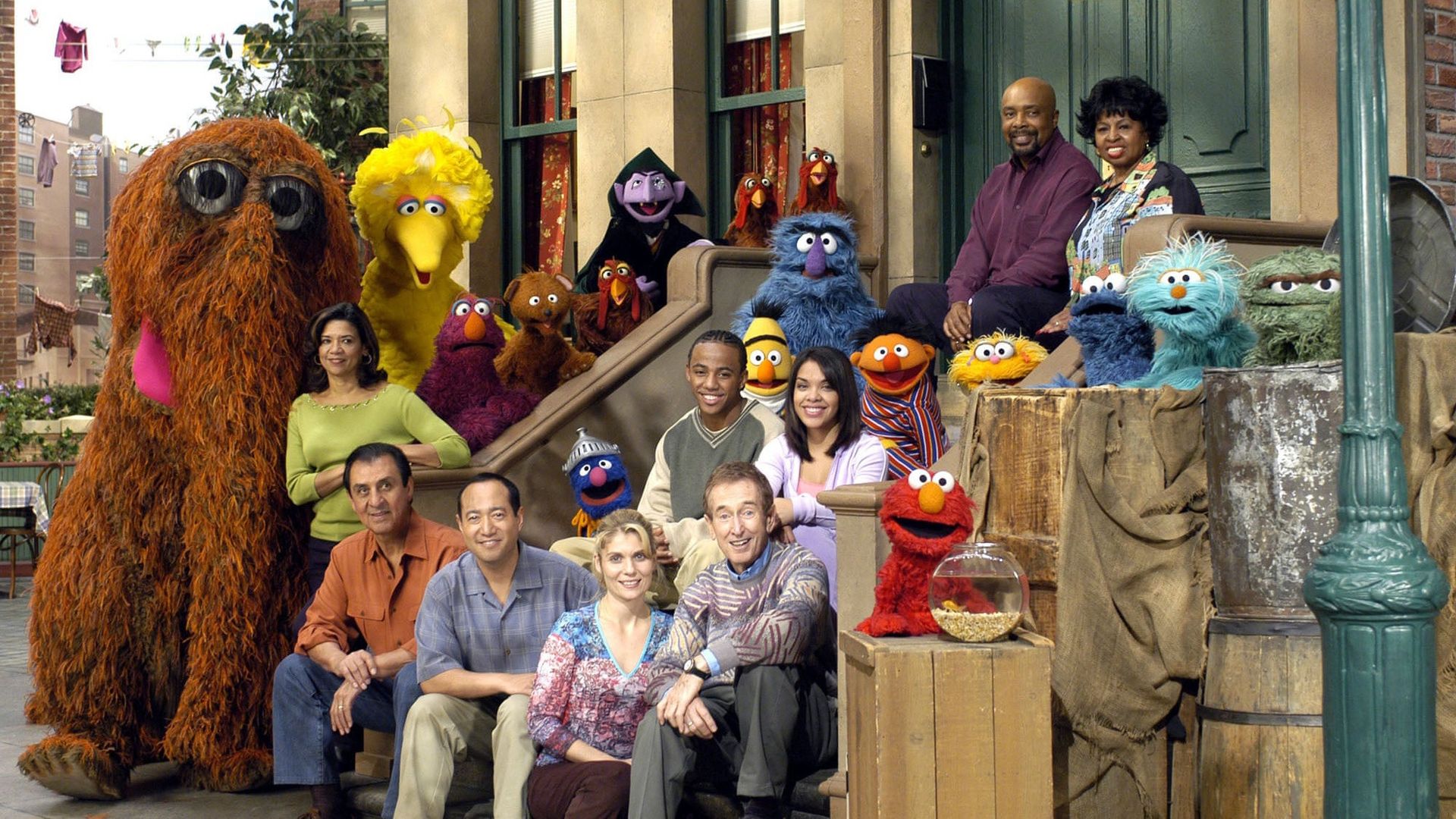 Sesame Street background