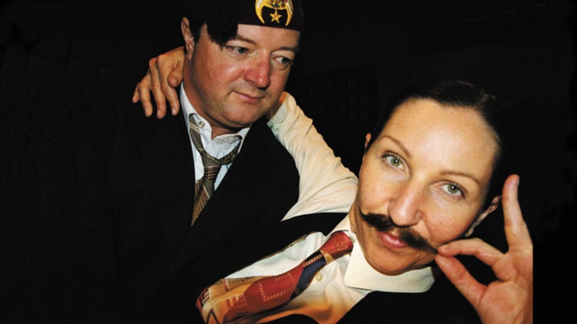 Moustache background