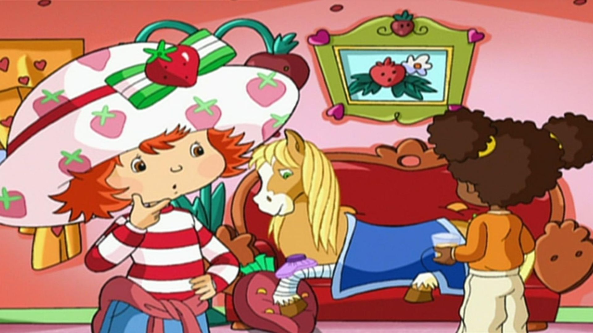 Strawberry Shortcake background
