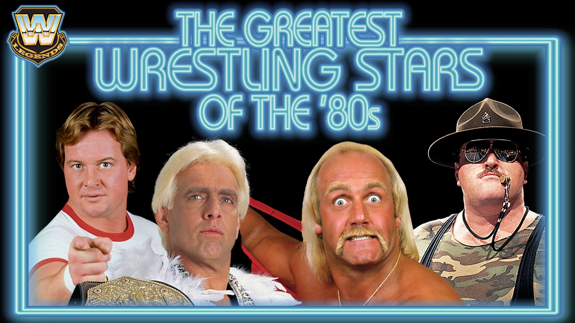 WWE Legends: Greatest Wrestling Stars of the '80s background