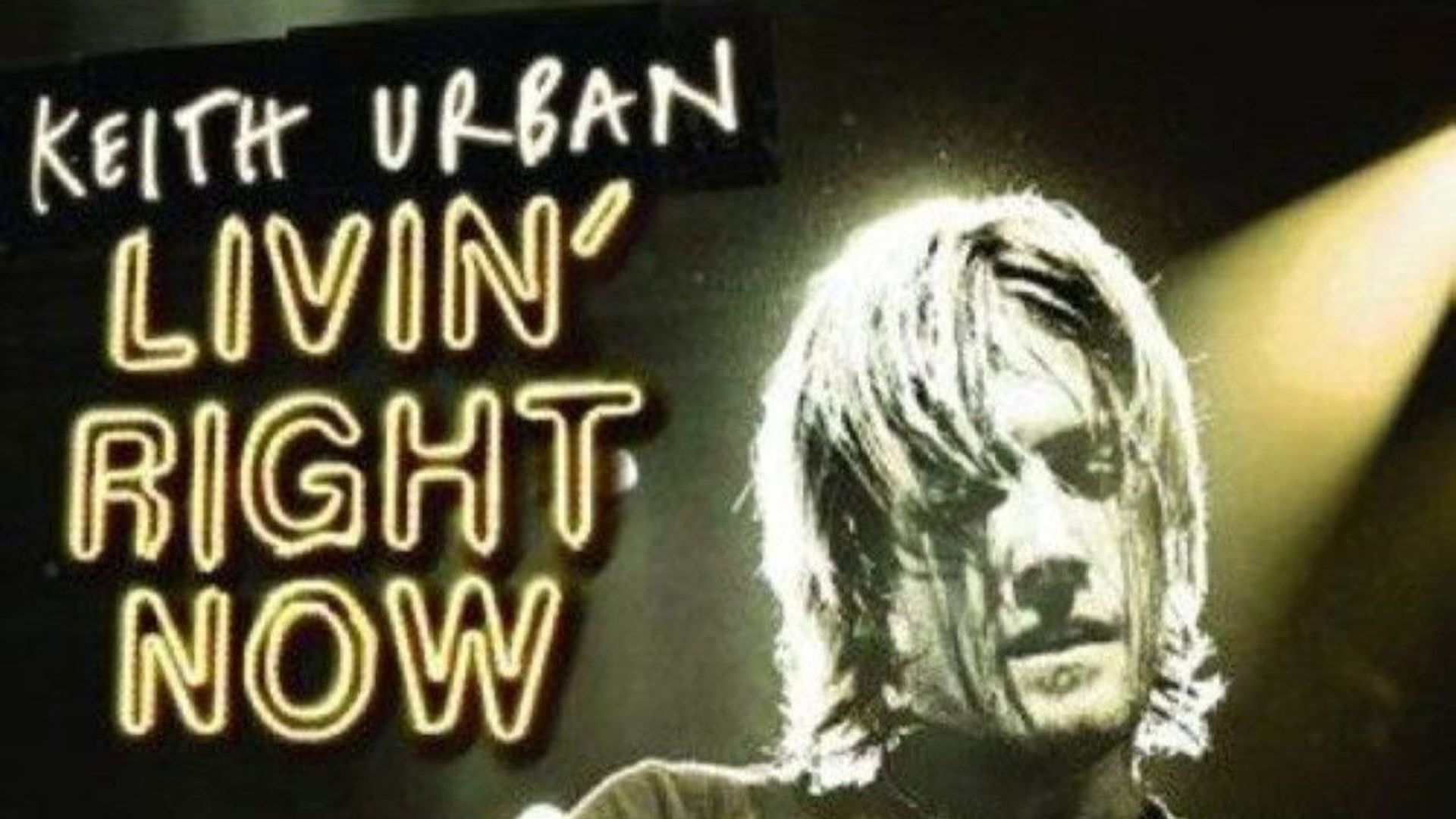 Keith Urban: Livin' Right Now background