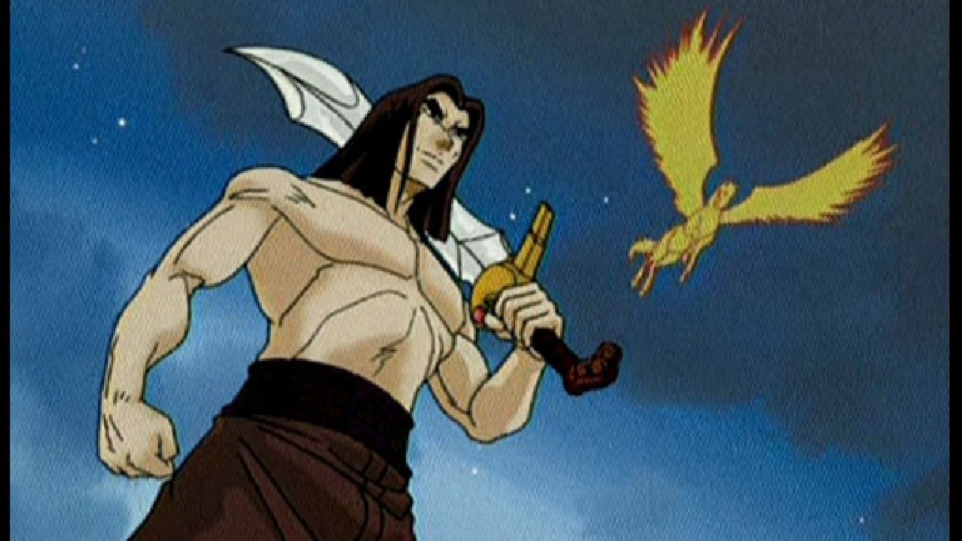 Beauty and Warrior background