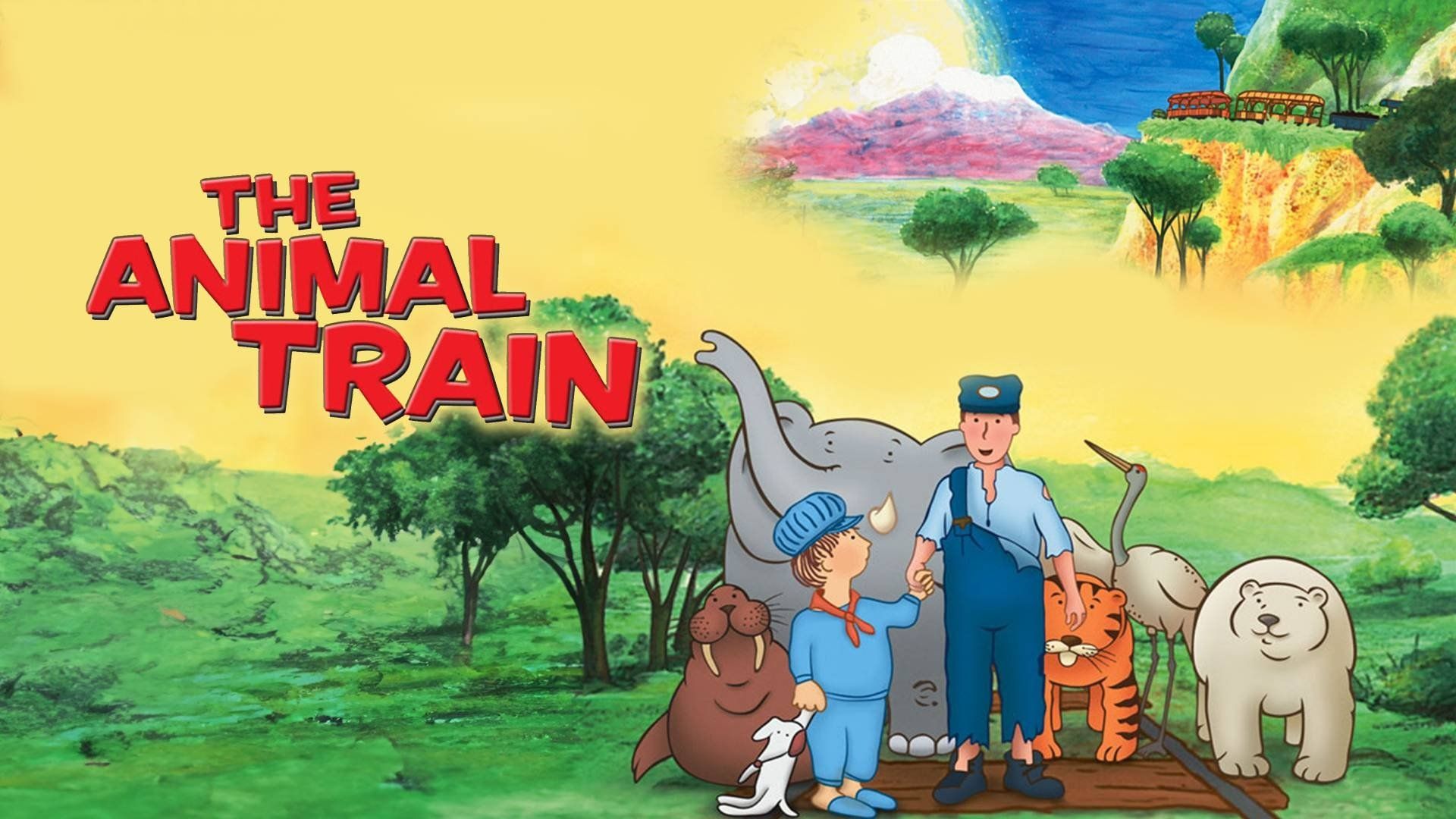The Animal Train background