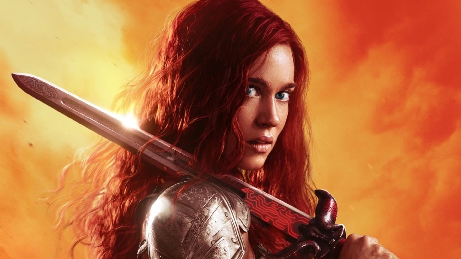 Red Sonja background
