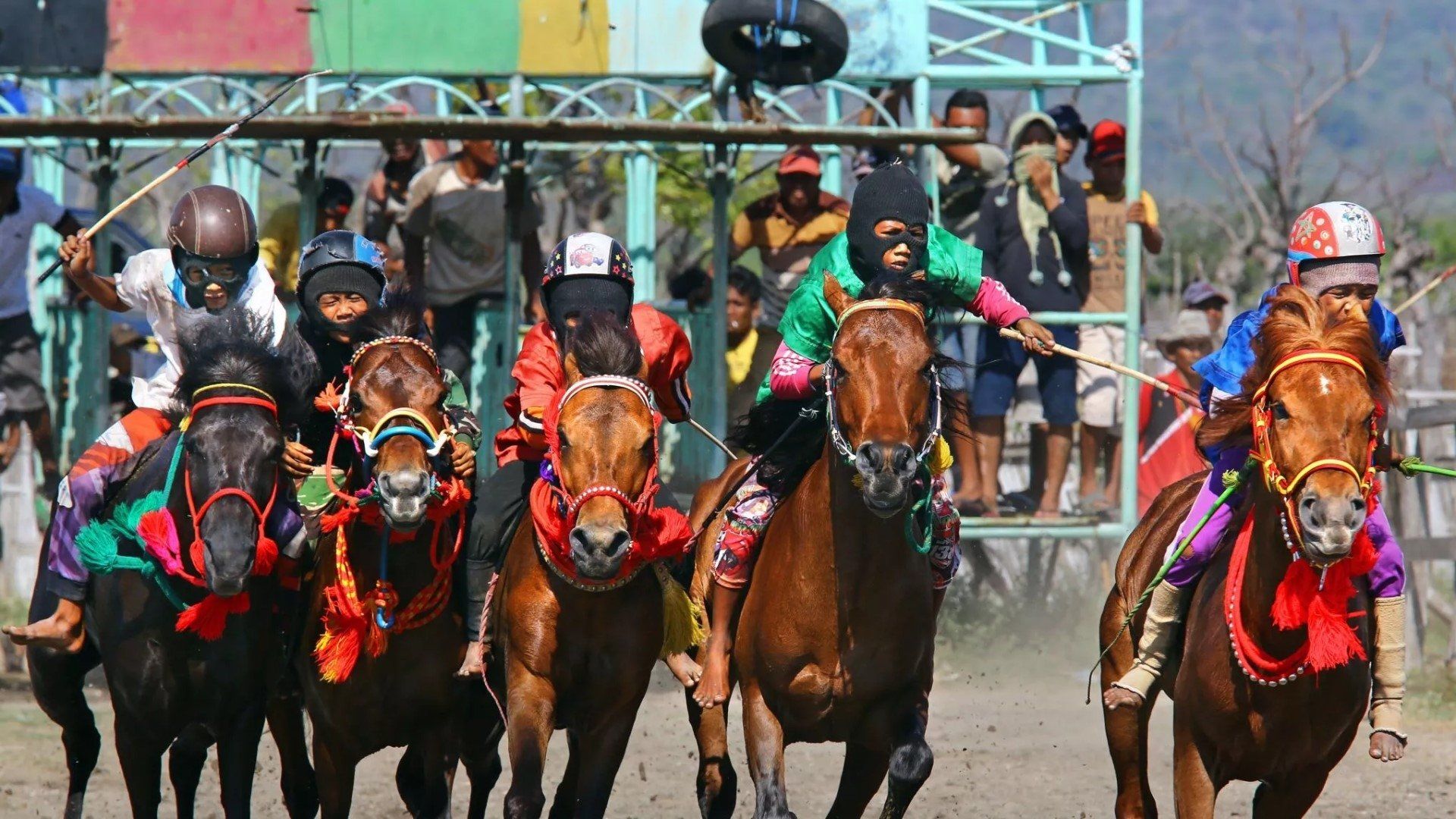 Riders of Destiny background