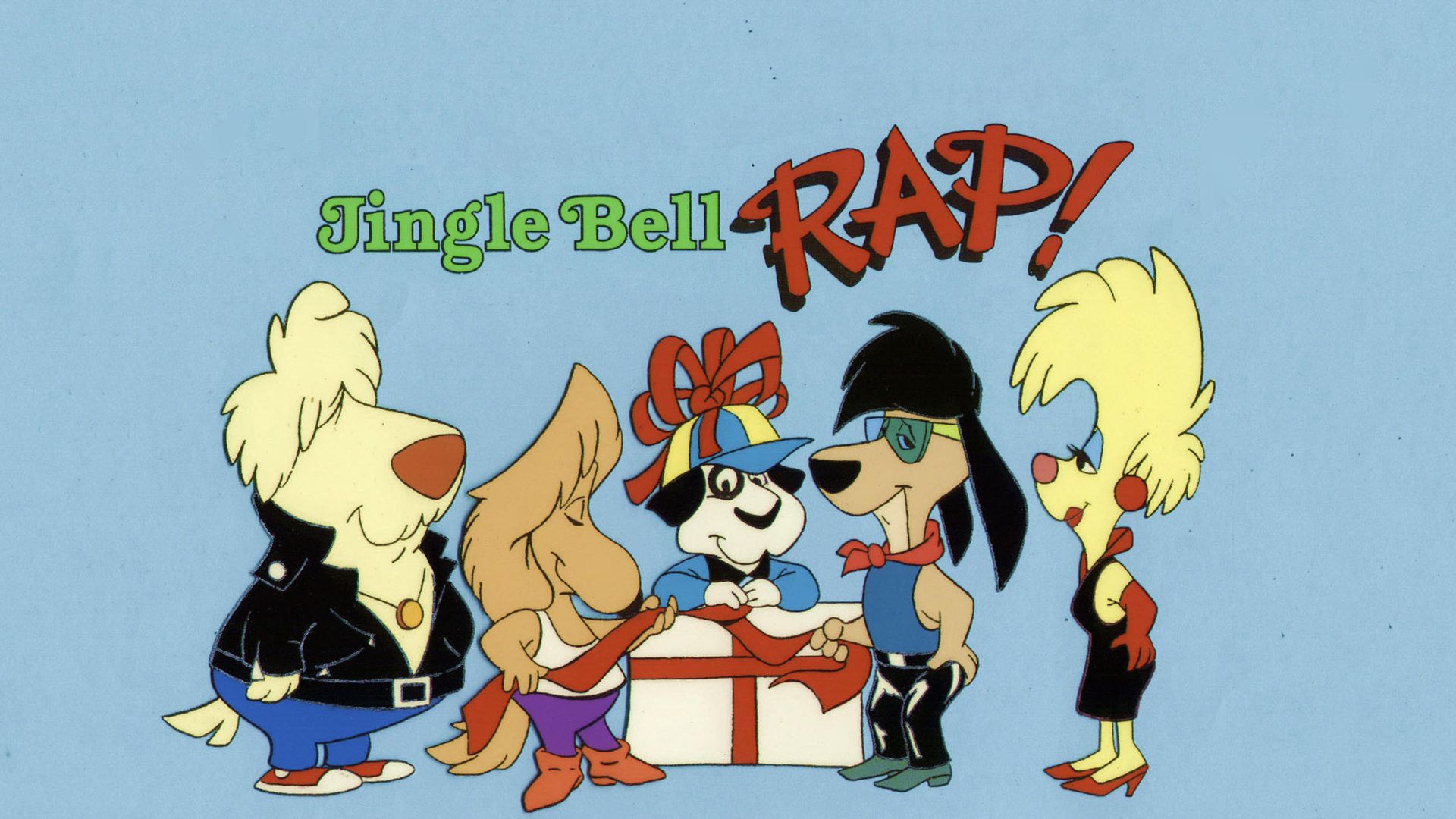 Jingle Bell Rap background