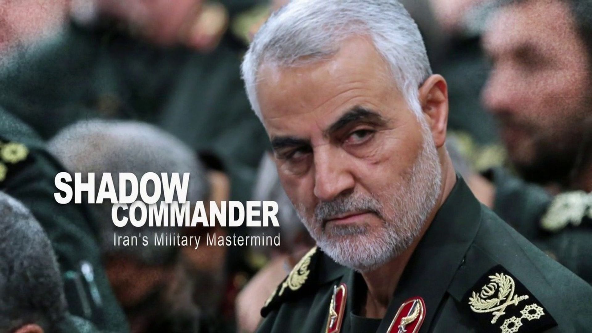 Shadow Commander Irans Military Mastermind background