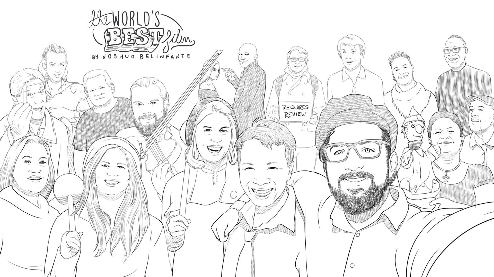 The World's Best Film background