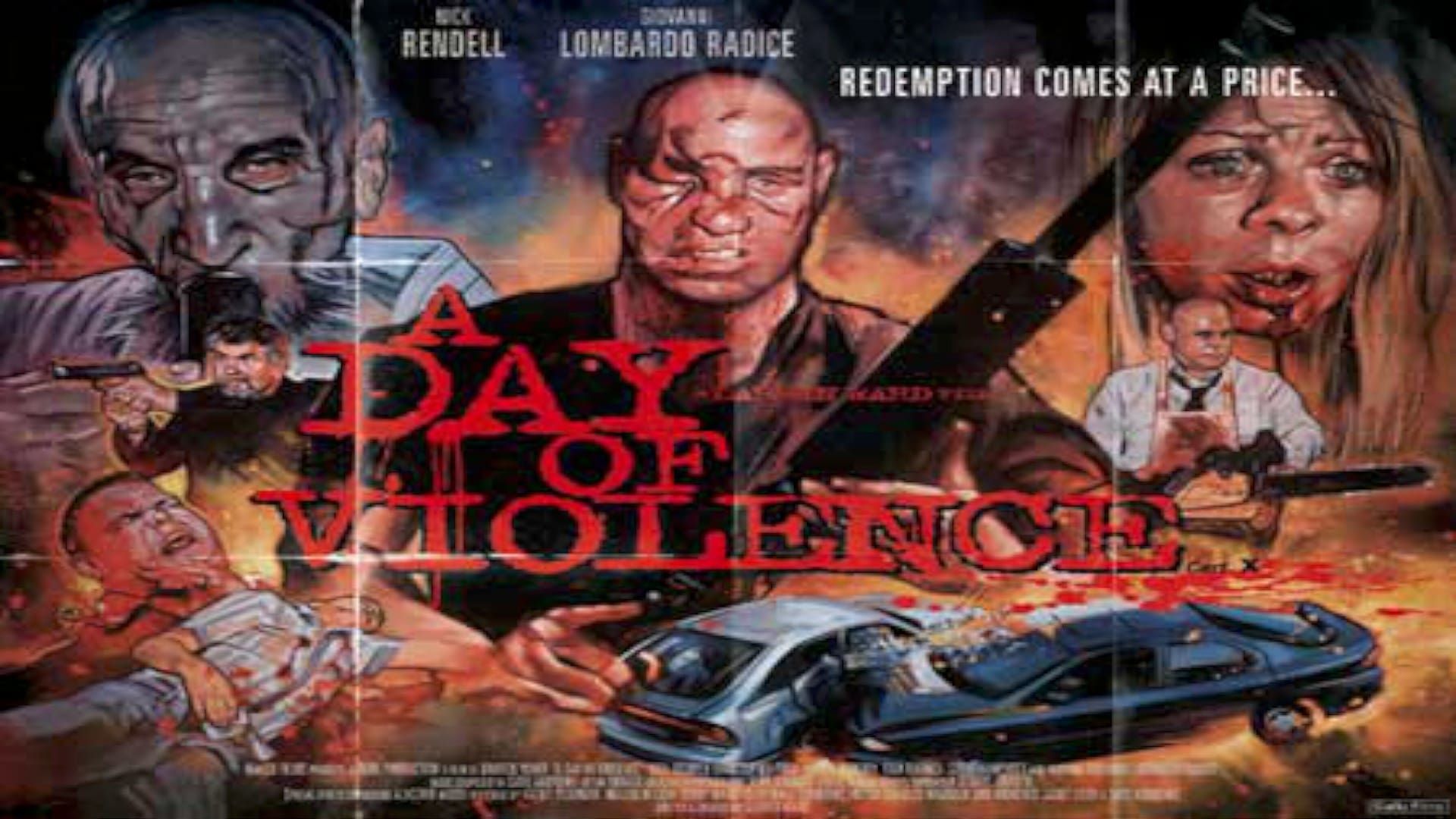 A Day of Violence background
