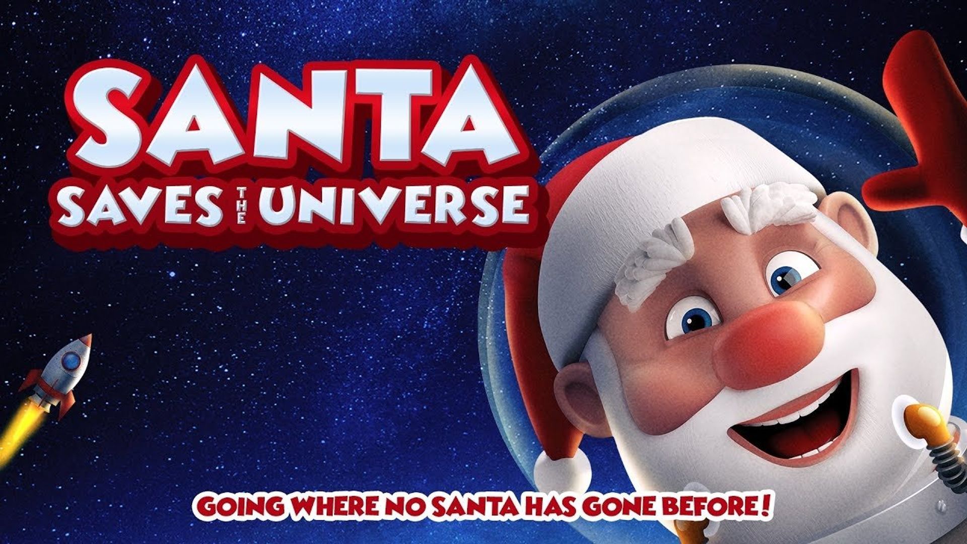 Santa Saves the Universe background