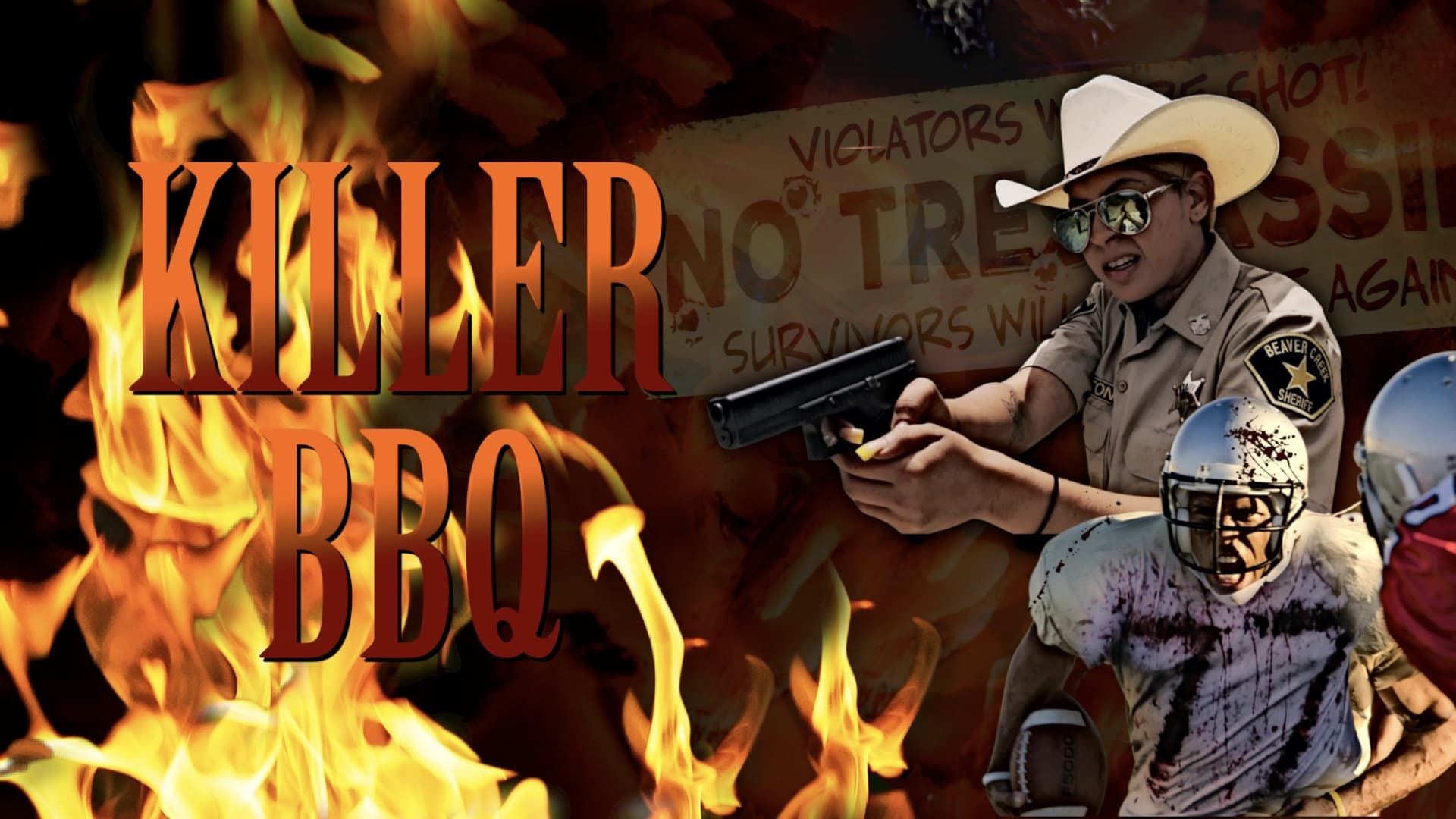 Killer BBQ background