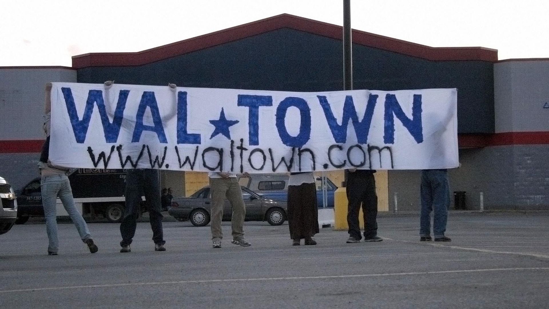Wal-Town the Film background