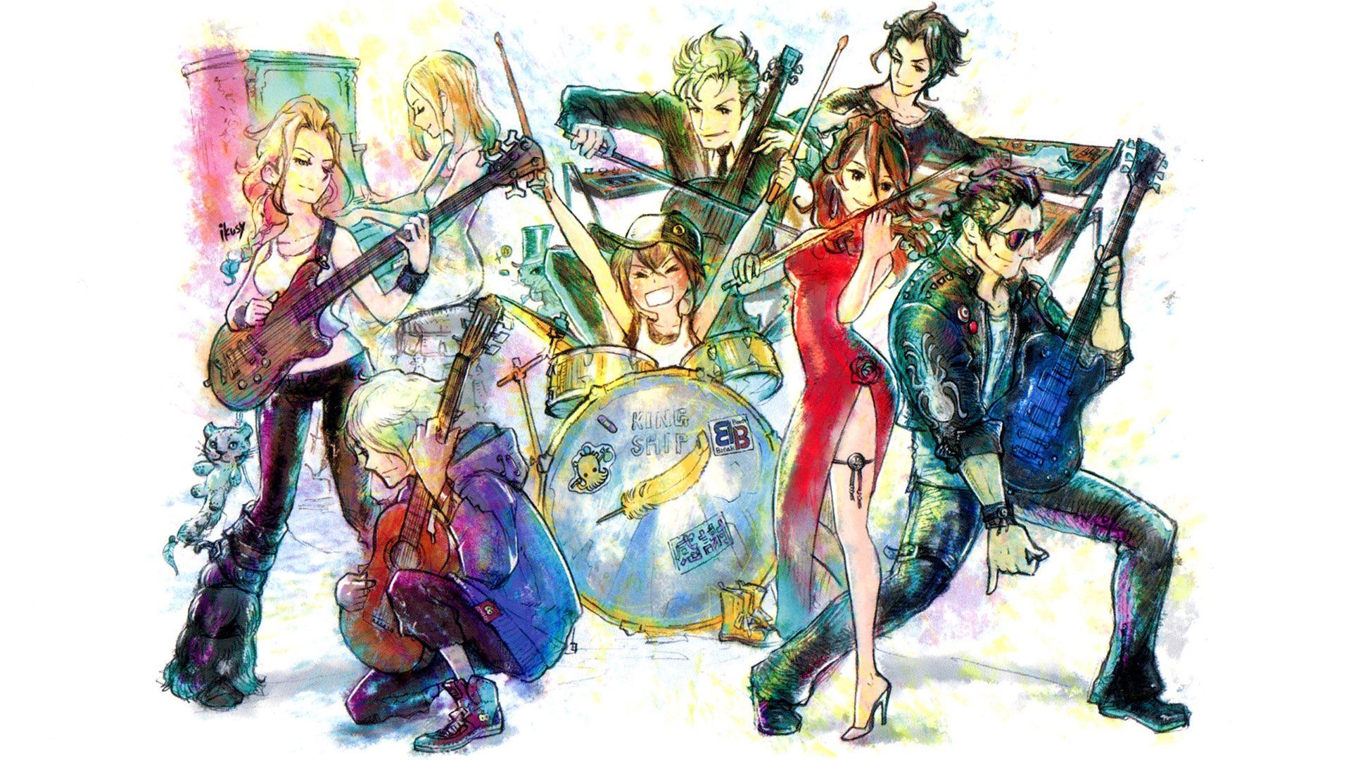 Octopath Traveler Break, Boost and Beyond Live! background