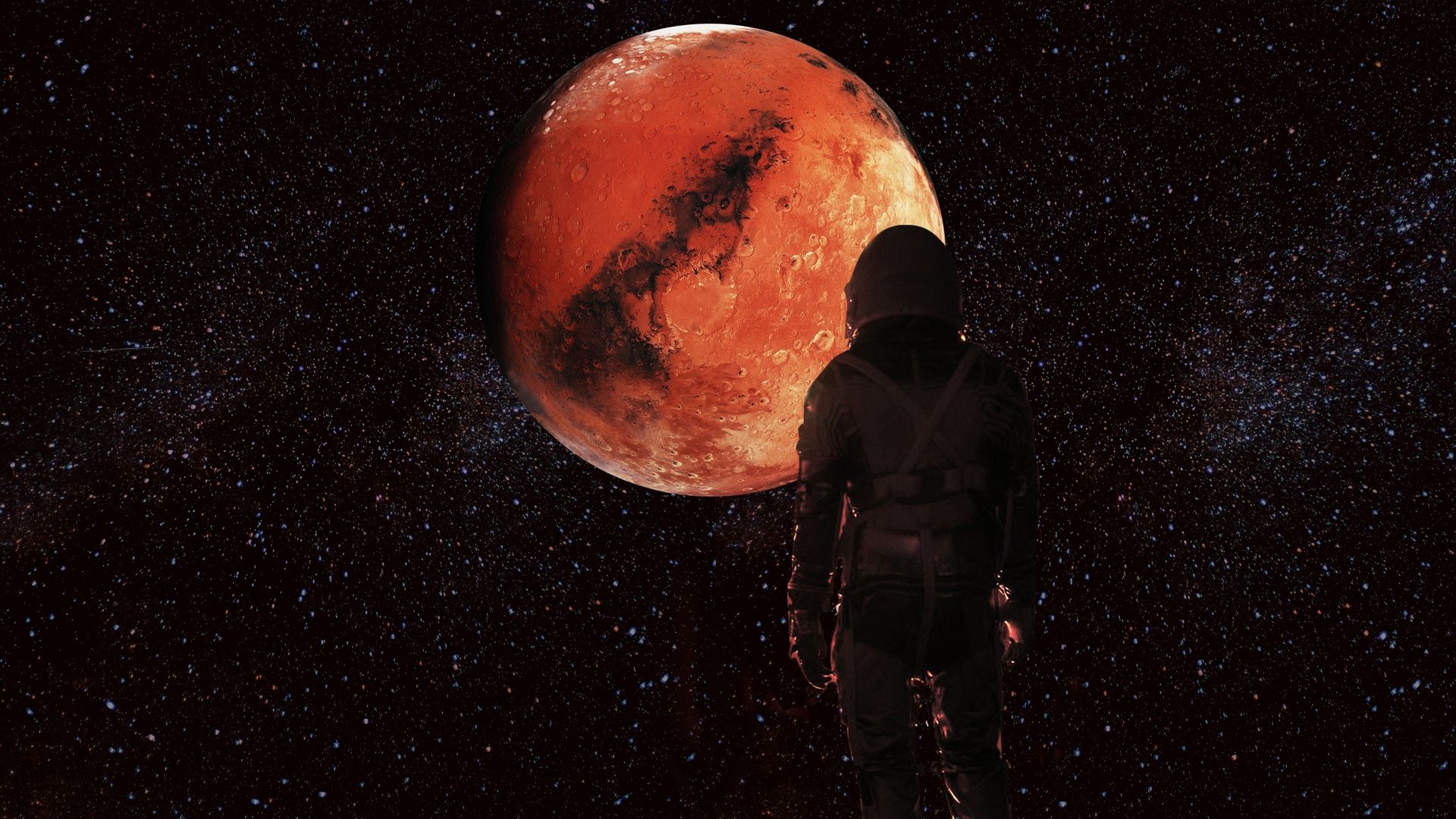 Red Heaven background