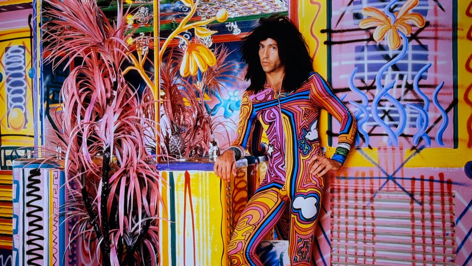 Kenny Scharf: When Worlds Collide background