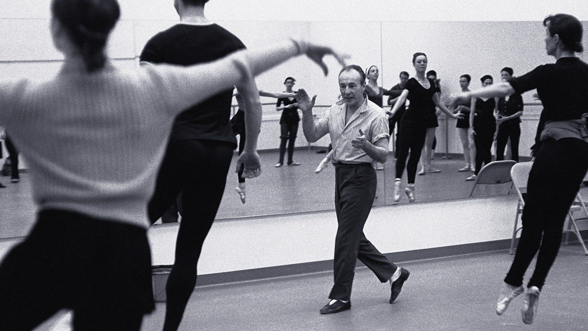 In Balanchine's Classroom background