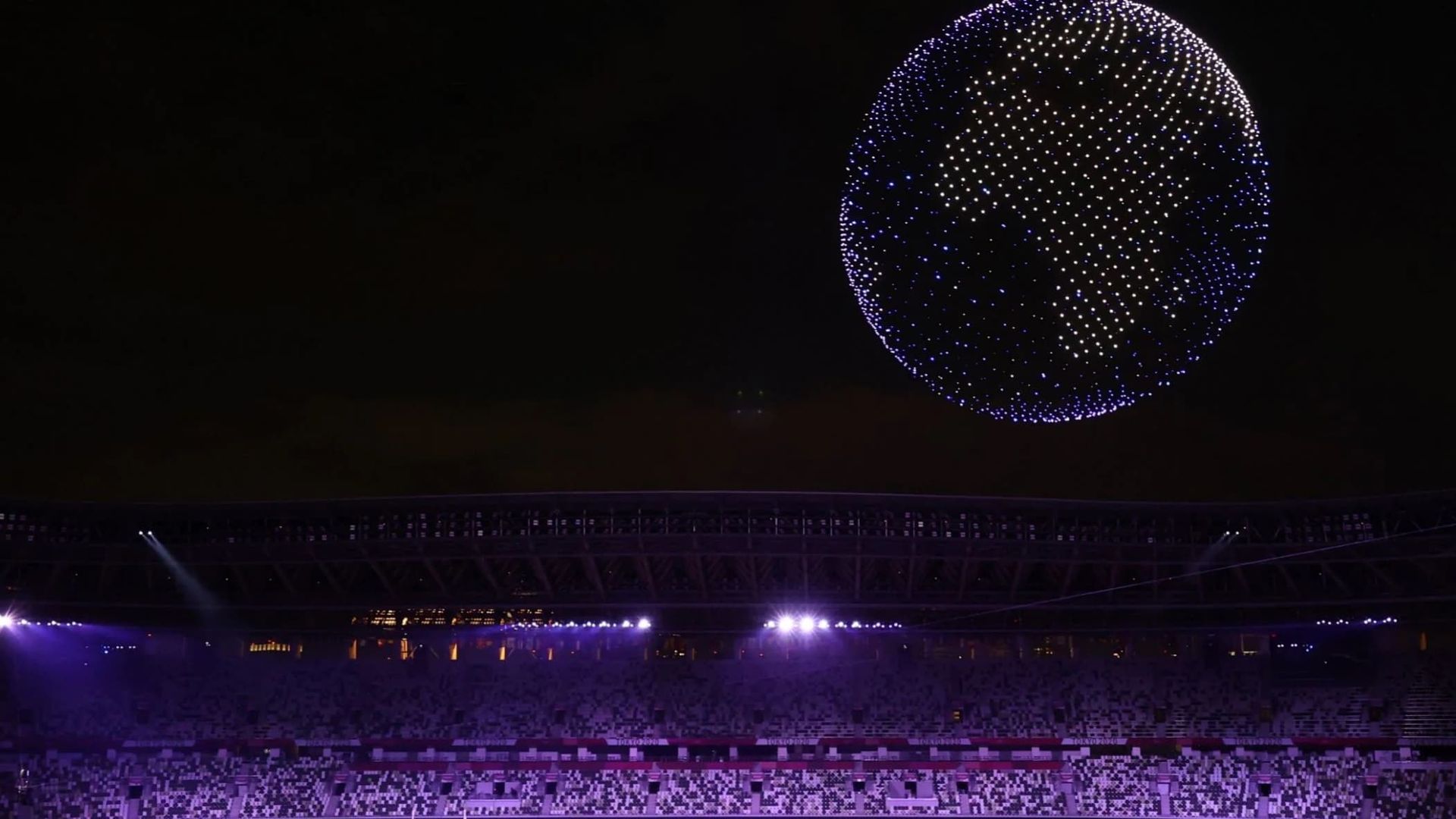 Tokyo 2020 Olympic Opening Ceremony: United by Emotion background