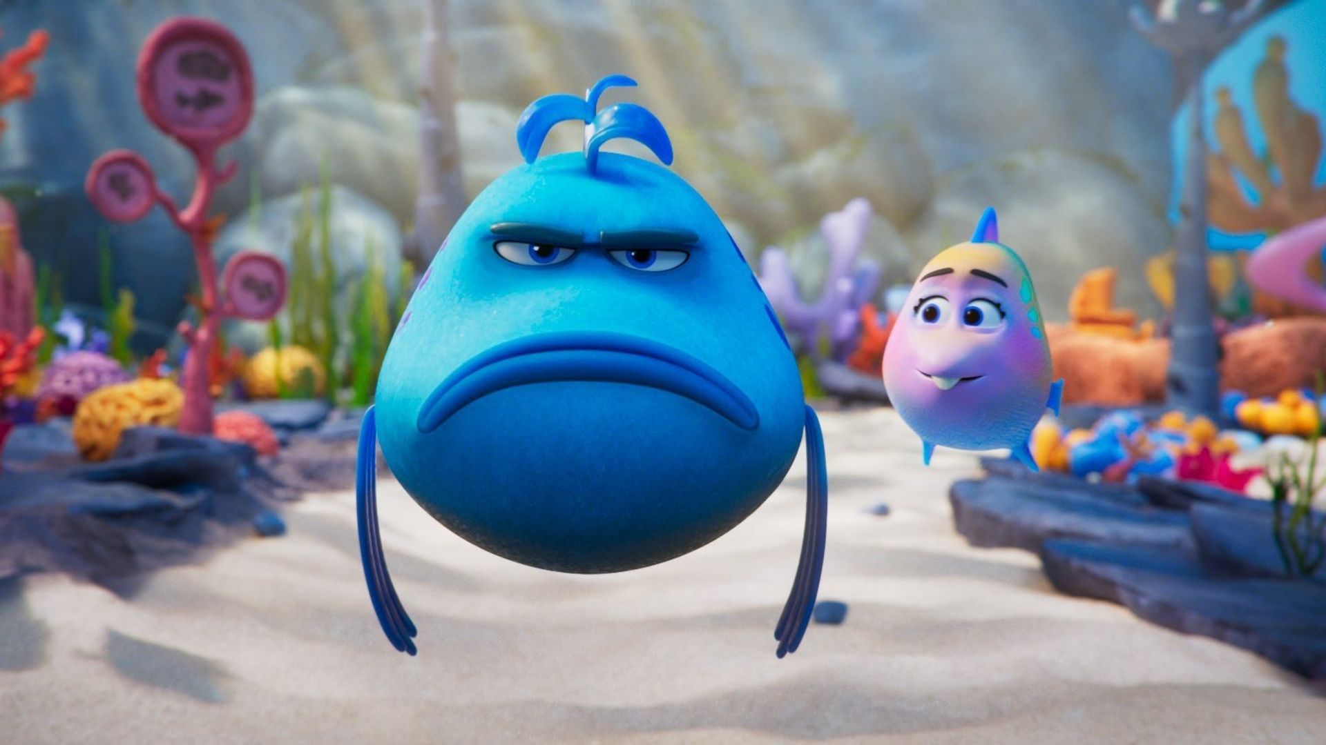 The Pout-Pout Fish background