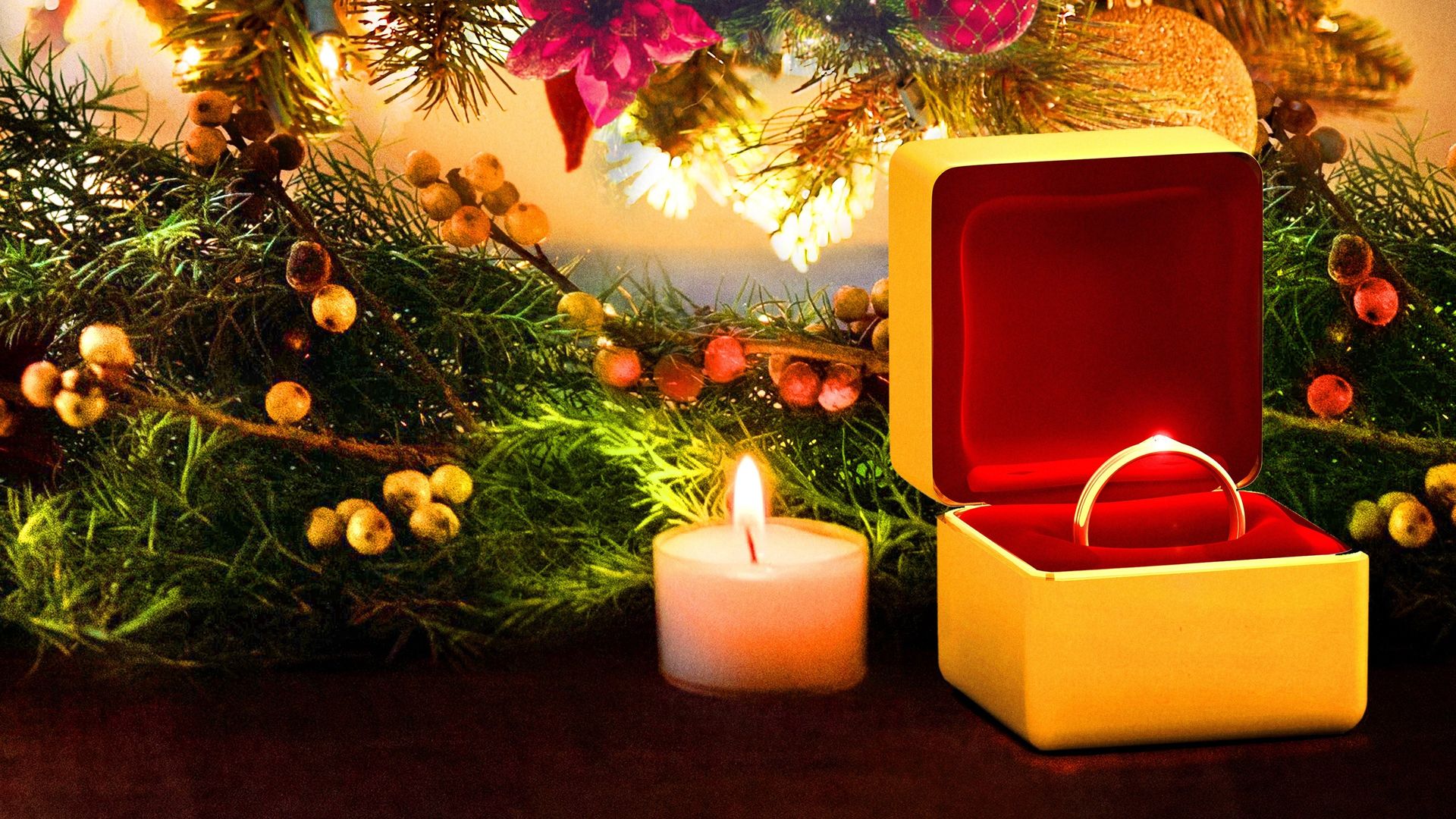 A Christmas Proposal background