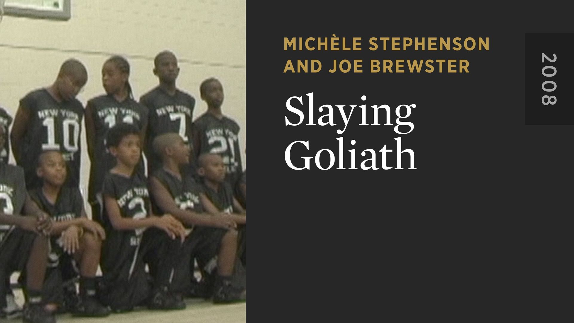 Slaying Goliath background