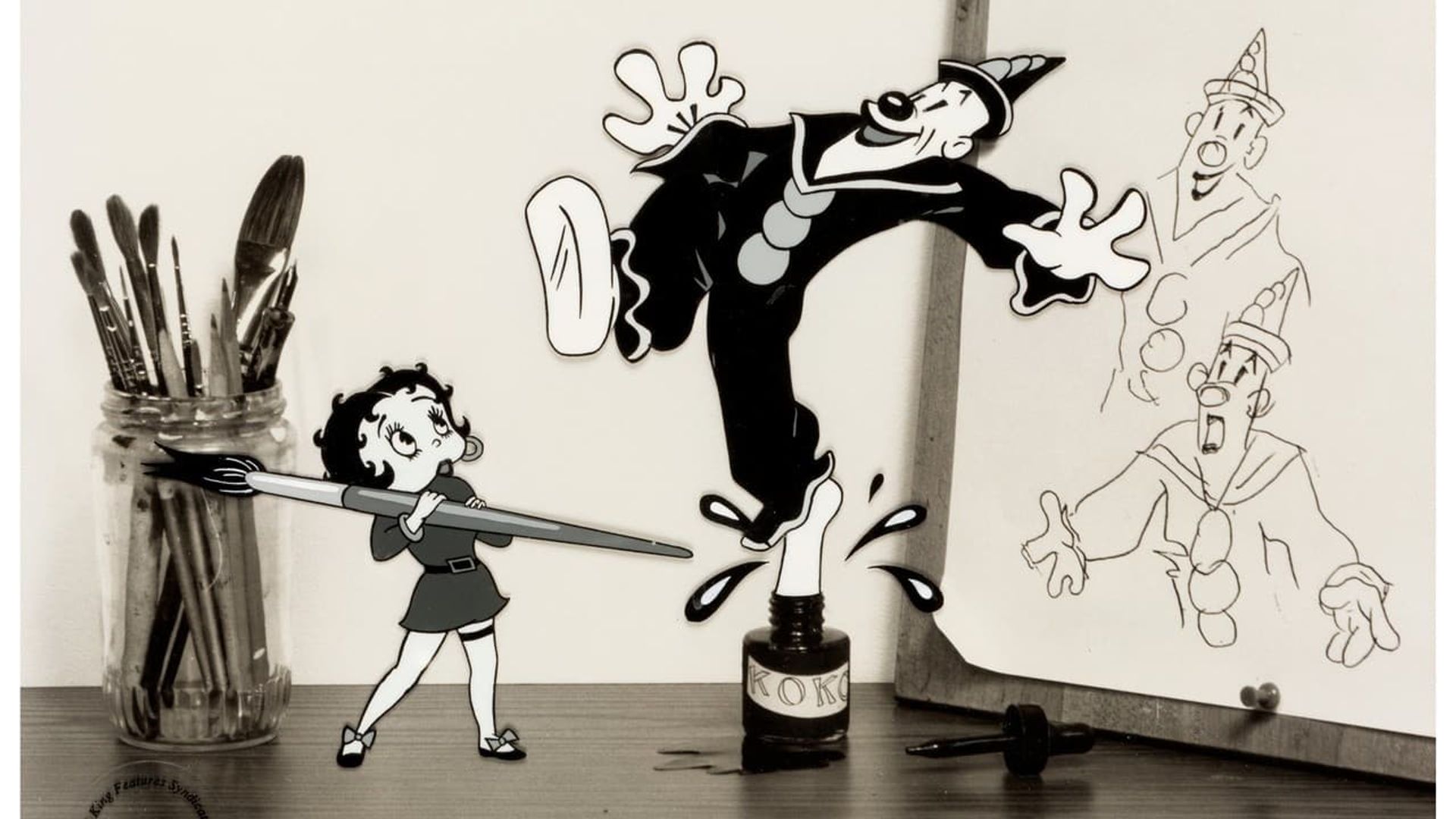 Out of the Inkwell: The Fleischer Story background