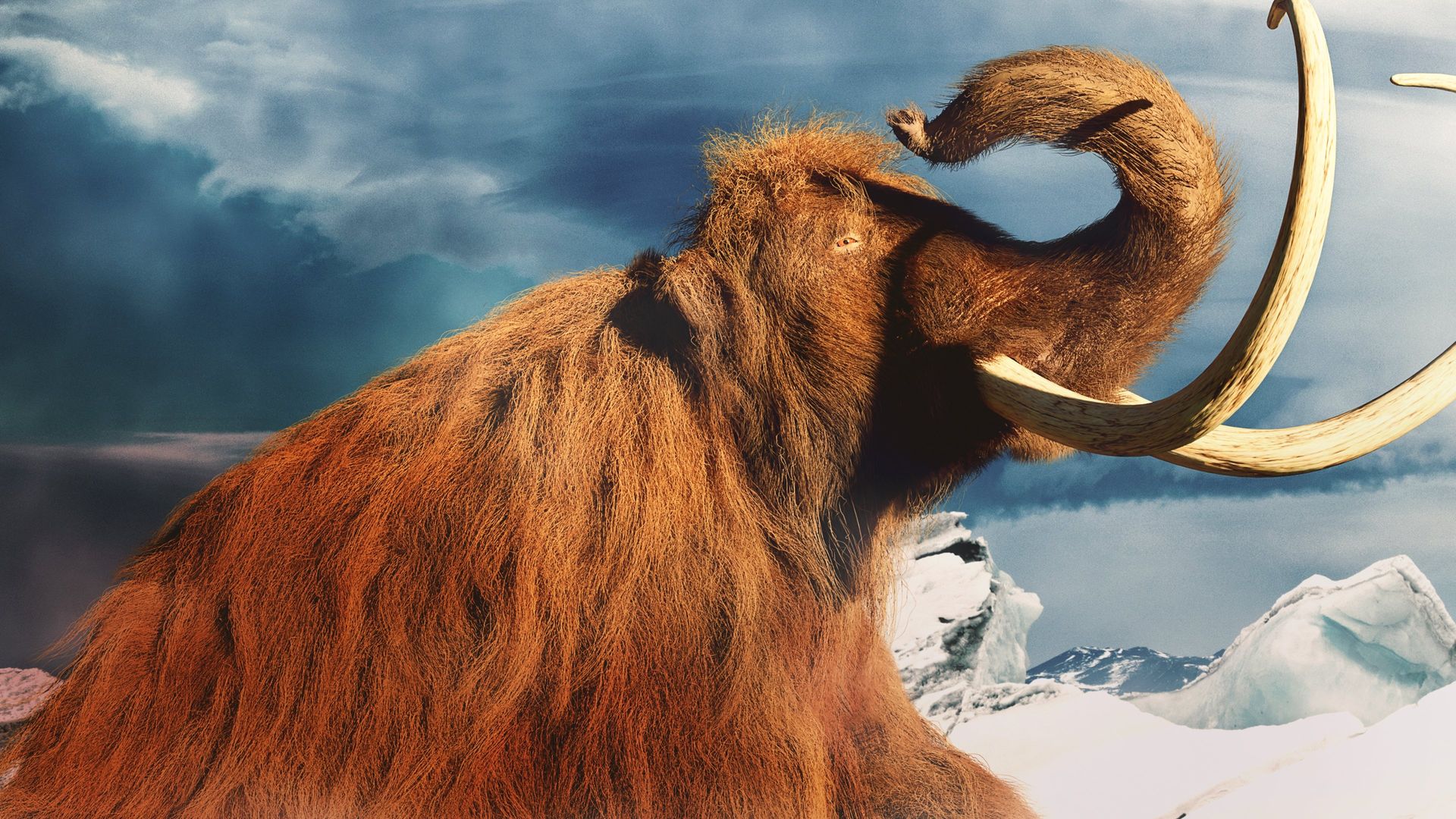 Mammoths Unearthed background