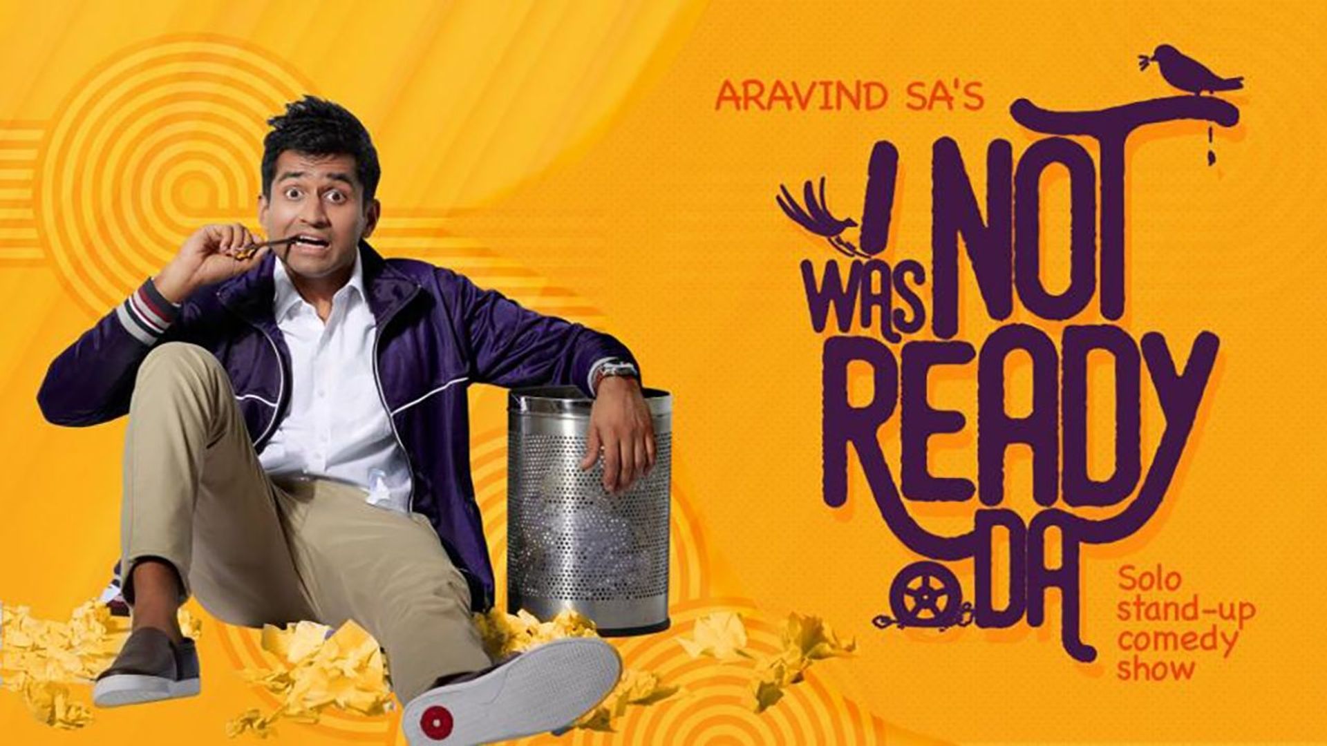 I Was Not Ready Da by Aravind SA background